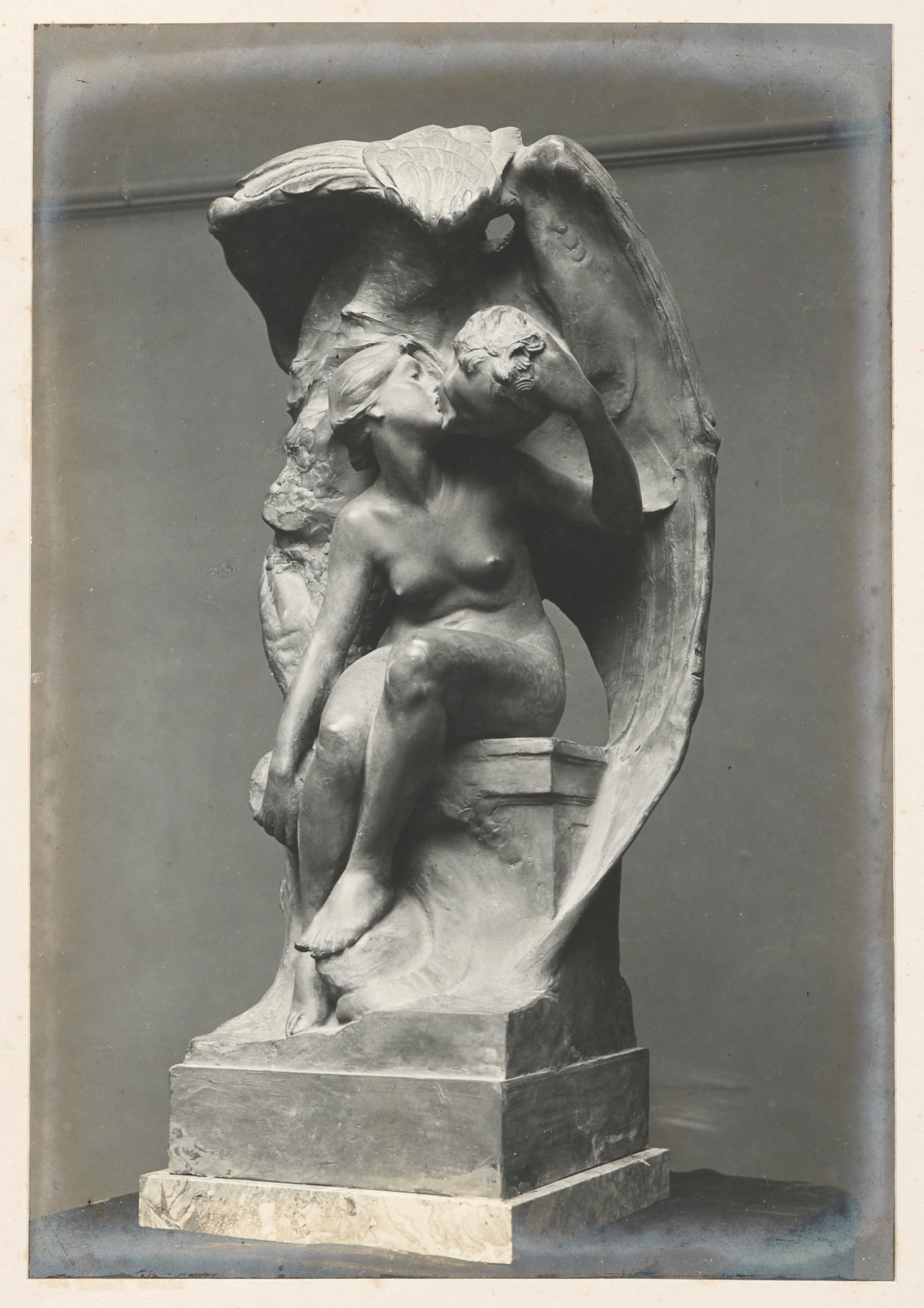Unidentified photographer, Sketch model for Cupid and Psyche