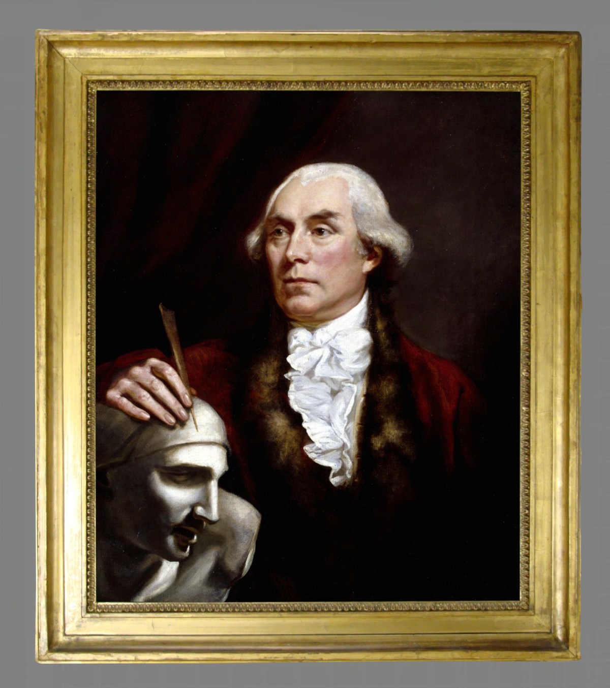 Unknown, Frame for James Northcote RA 'Portrait of Thomas Banks, R.A.'