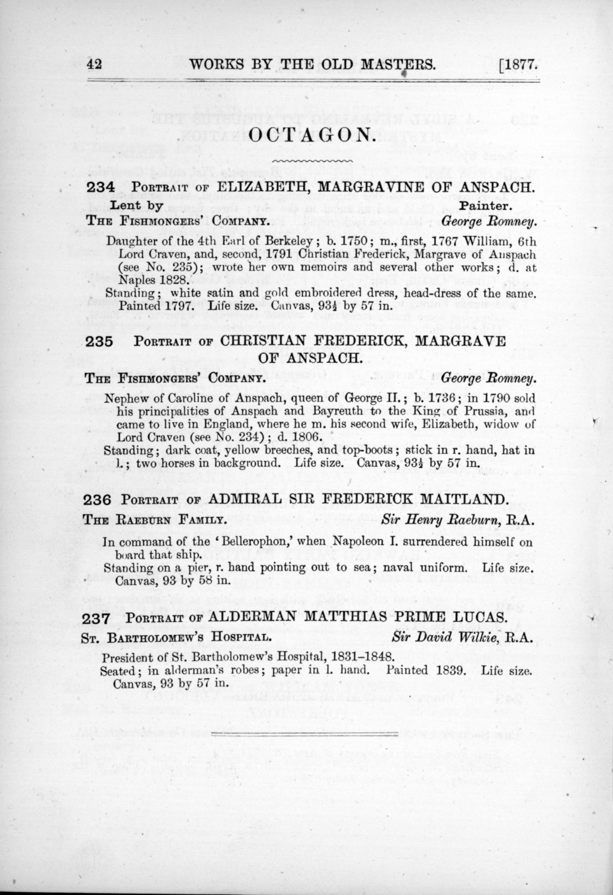 Page 42 of 1877 - Old Masters and deceased masters of the British School