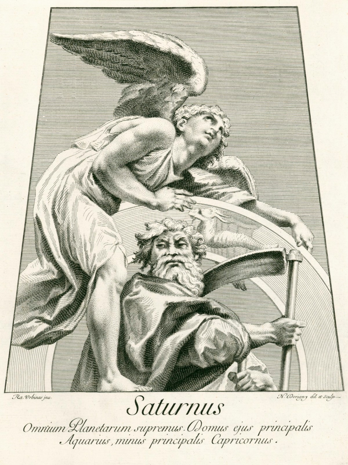 Sir Nicolas Dorigny, Raphaelis Sanctii Urbinatis Planetarium