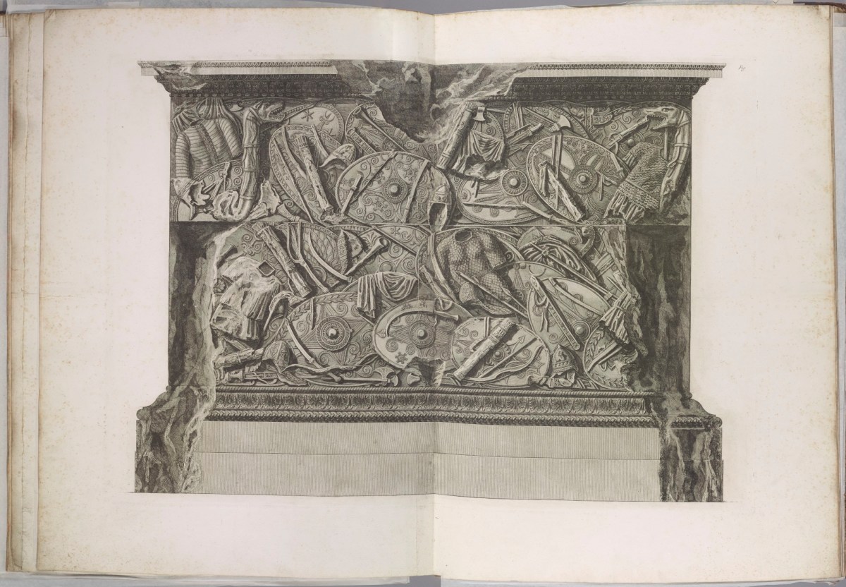 Unidentified artist, Side of the pedestal of Trajan's Column