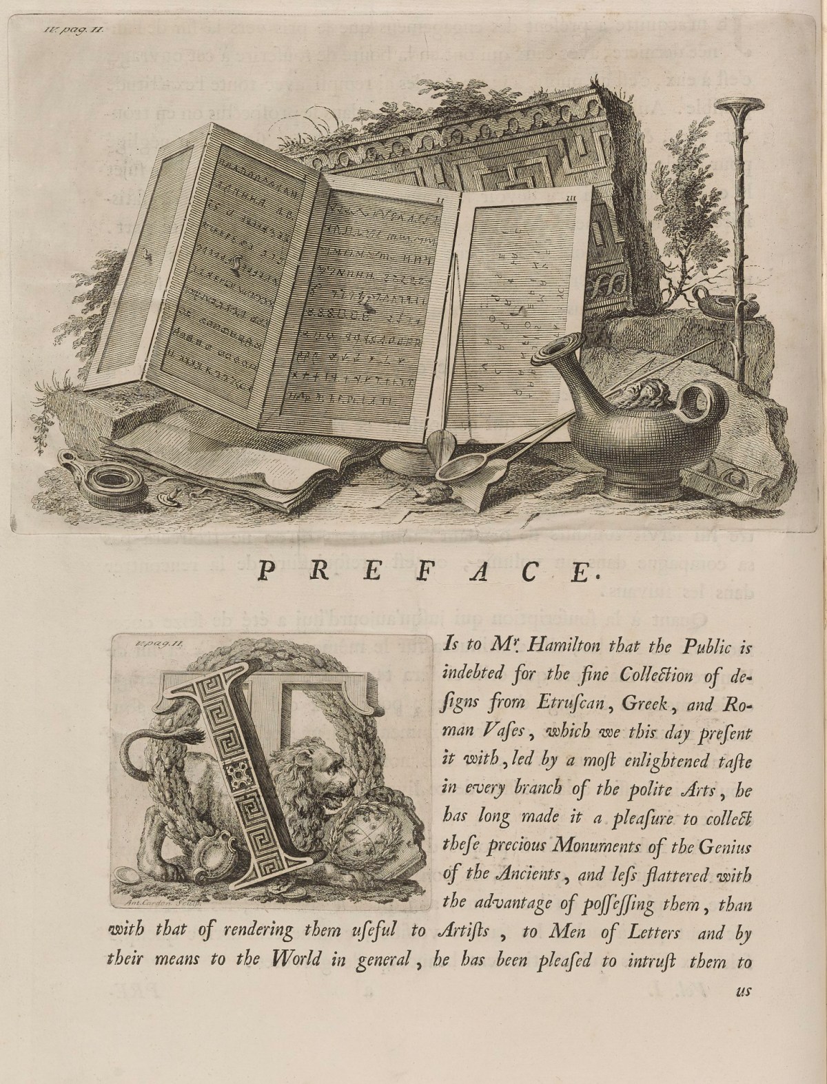 Sir William Hamilton, Preface