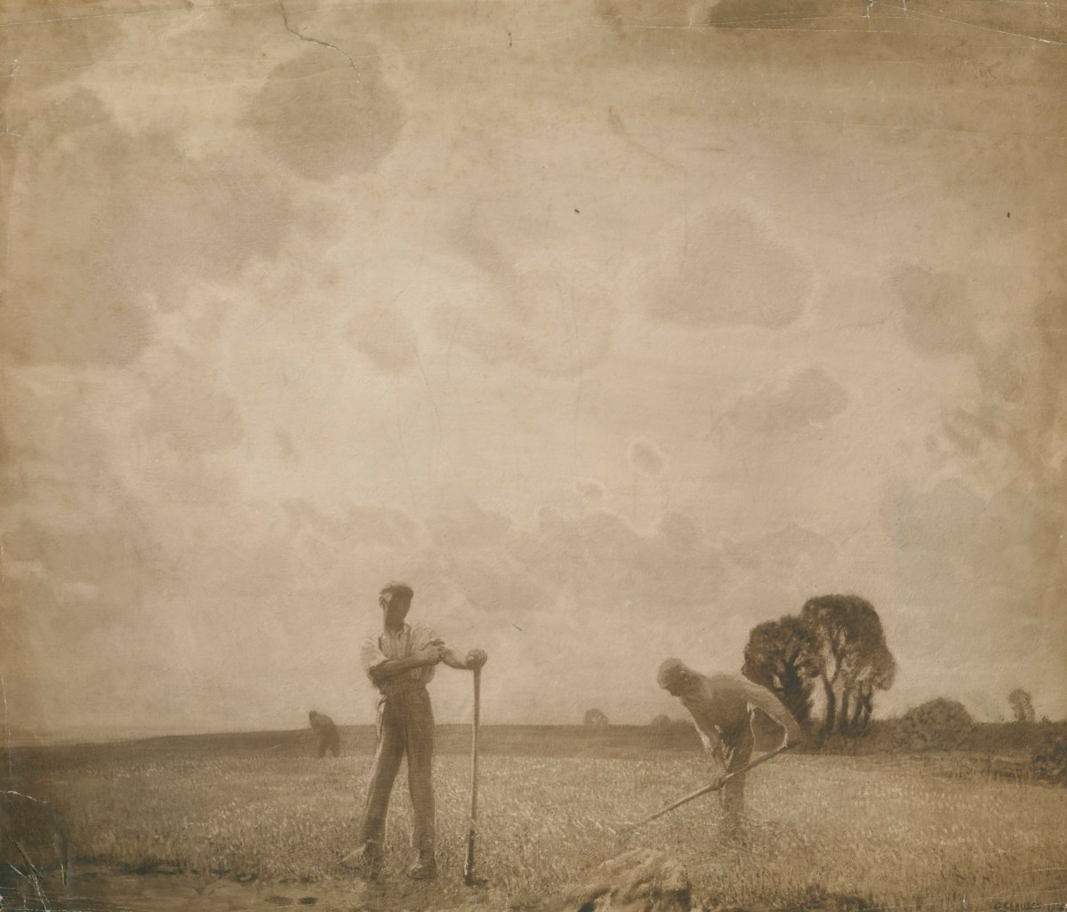F. Hilaire d'Arcis, Photograph of George Clausen's 'In the Fields in June' (National Museum of Wales, Cardiff)