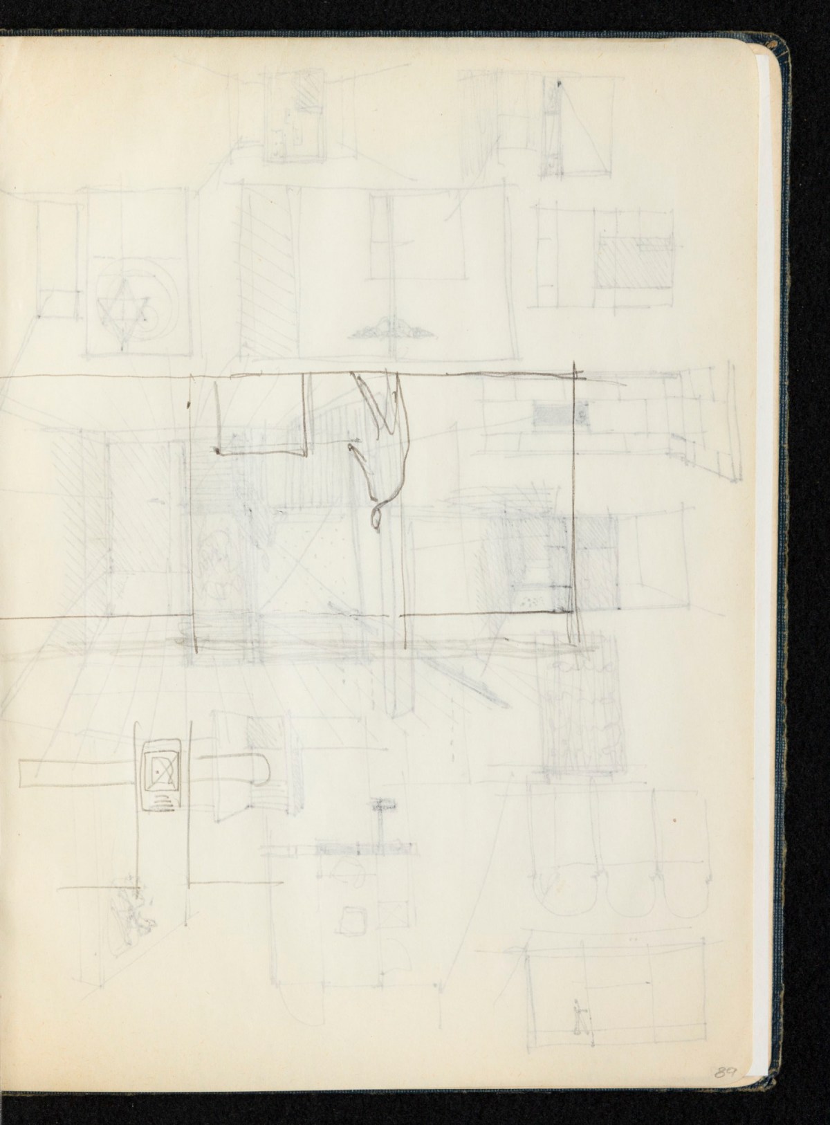 Sir Hugh Casson PRA, Britannia and Glyndebourne sketchbook