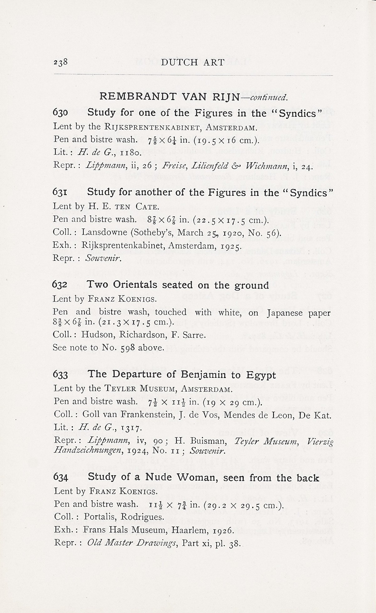 Page 242 of 1929 - Exhibition of Dutch Art 1450-1900