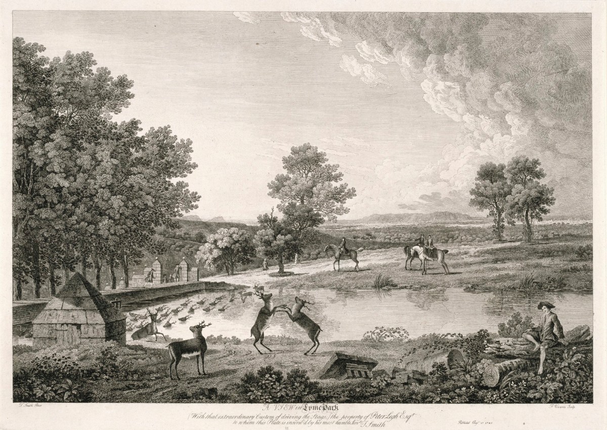 Thomas Smith of Derby, A View in Lyme Park