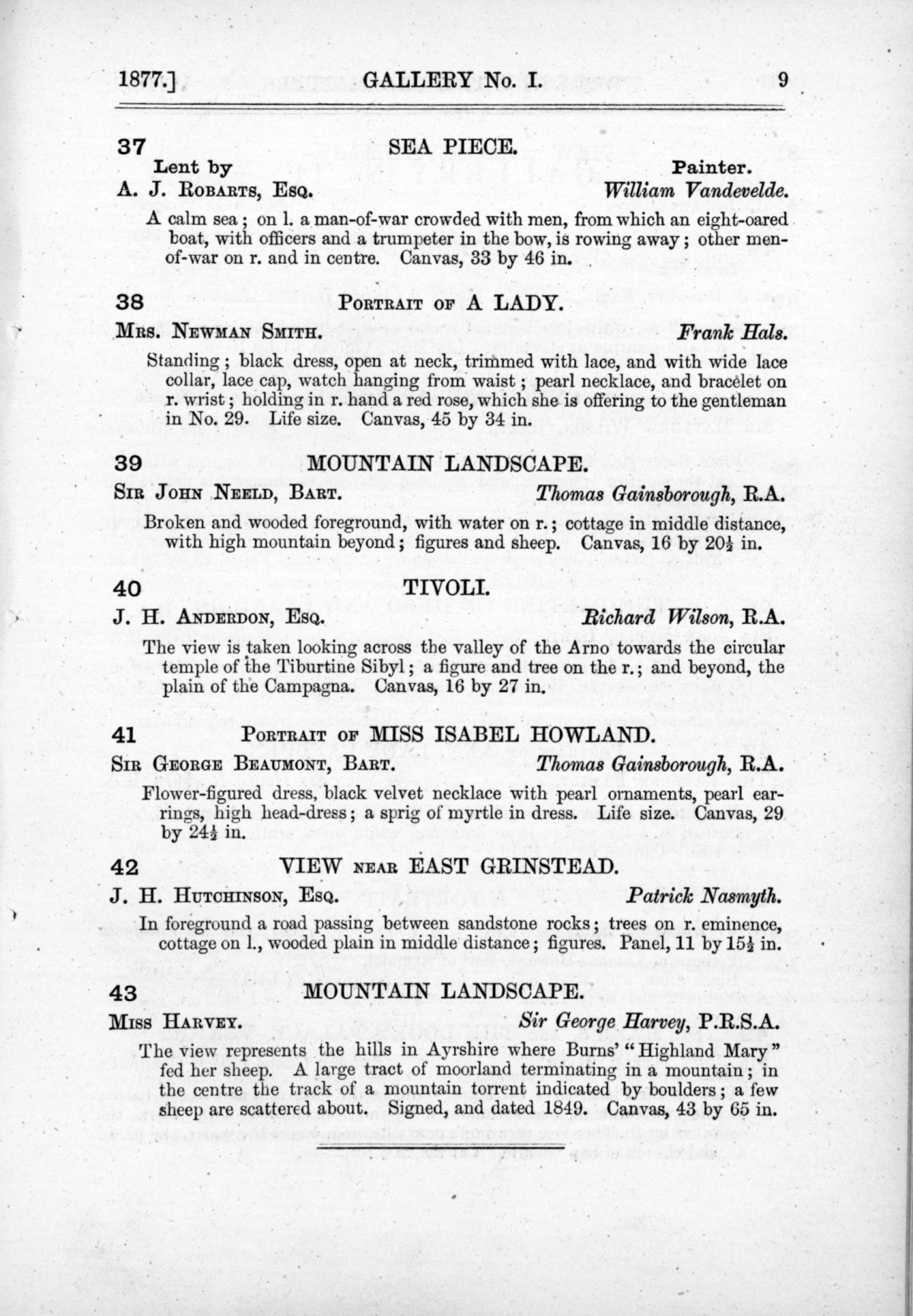 Page 9 of 1877 - Old Masters and deceased masters of the British School
