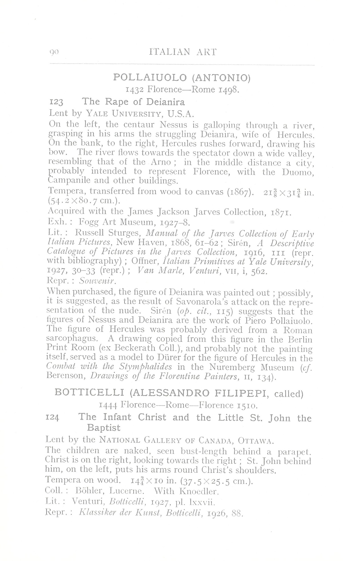 Page 94 of 1930 - Exhibition of Italian Art 1200-1900