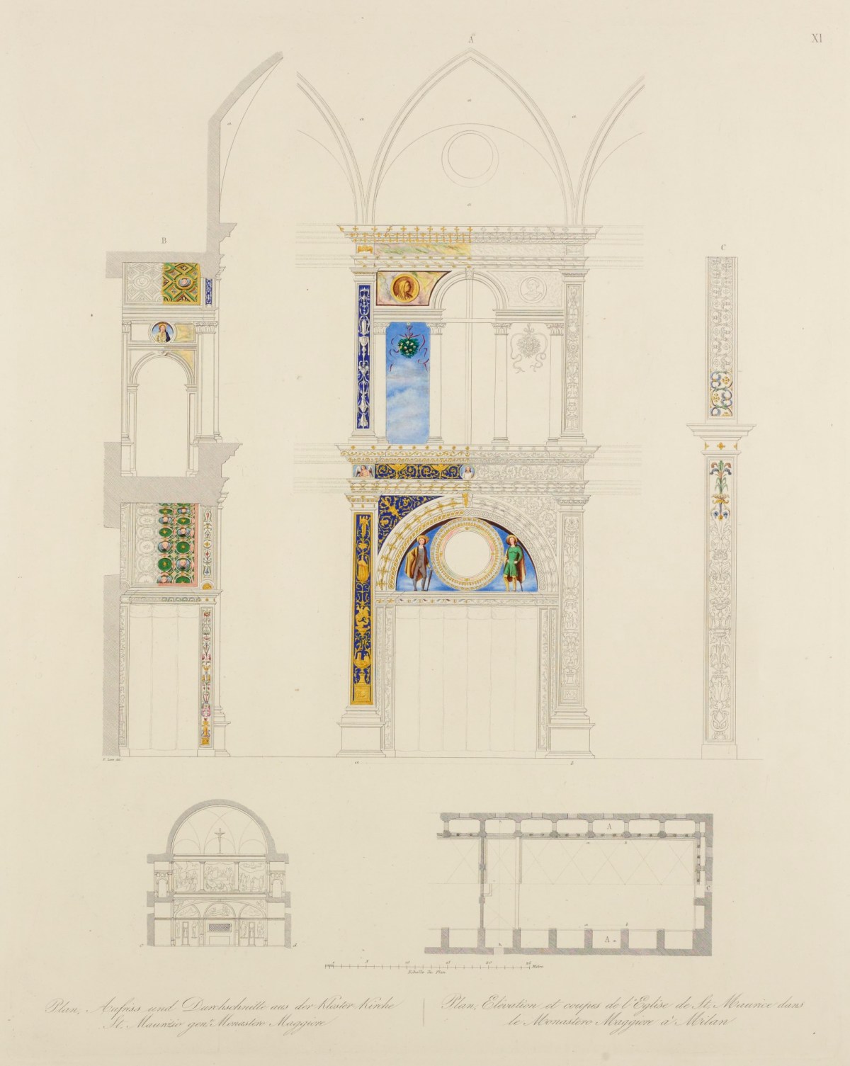 Bernardino Luini, 'The Monastero Maggiore at Milan. By Bernardino Luini.'
