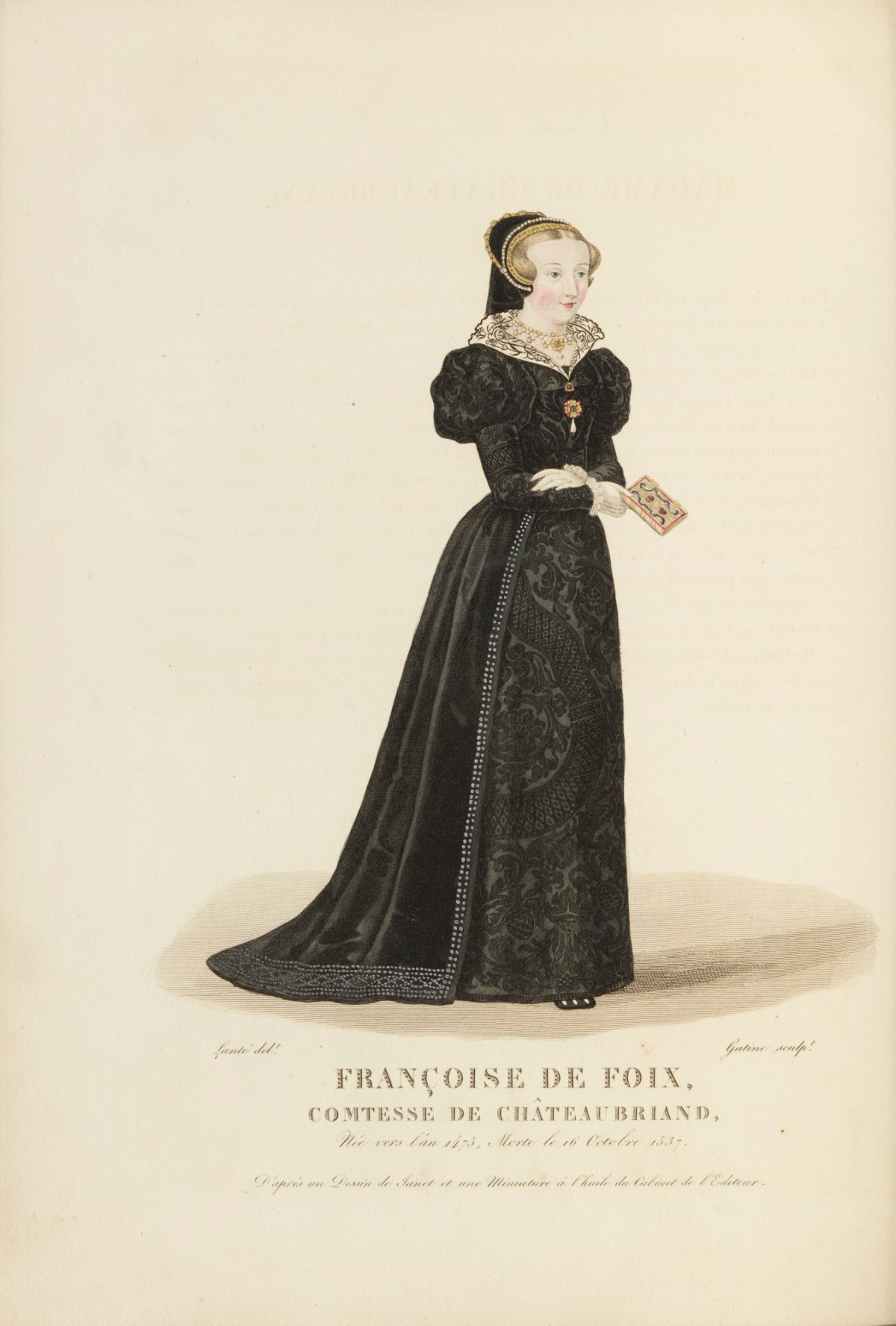 Louis-Marie Lanté, Françoise de Foix, Countess of Chateaubriand