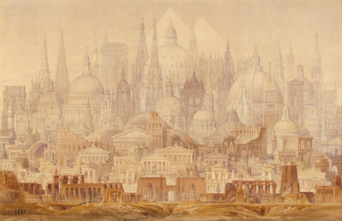 C.R. Cockerell RA, The Professor's Dream