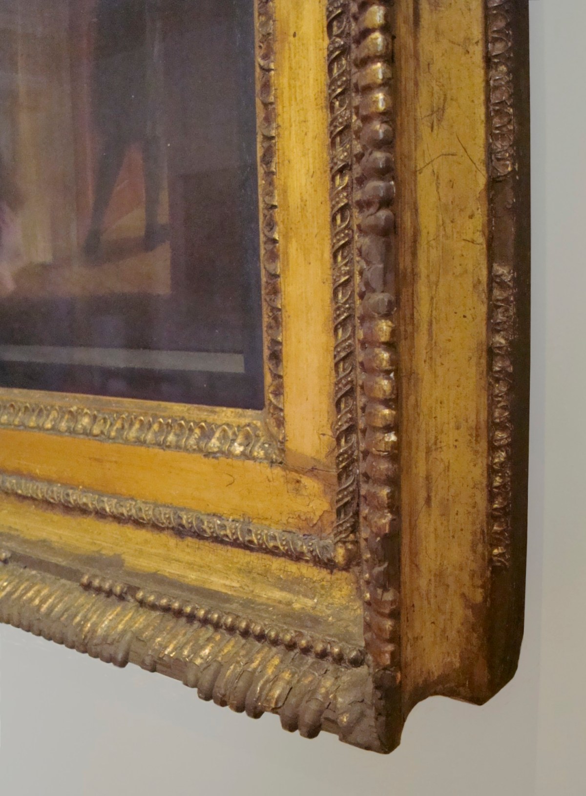 Unknown, Frame for attributed to Johann Zoffany RA 'The Antique School of the Royal Academy at New Somerset House'