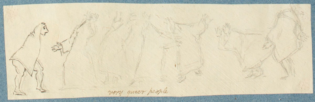 George Dance RA, 'Very Queer People'