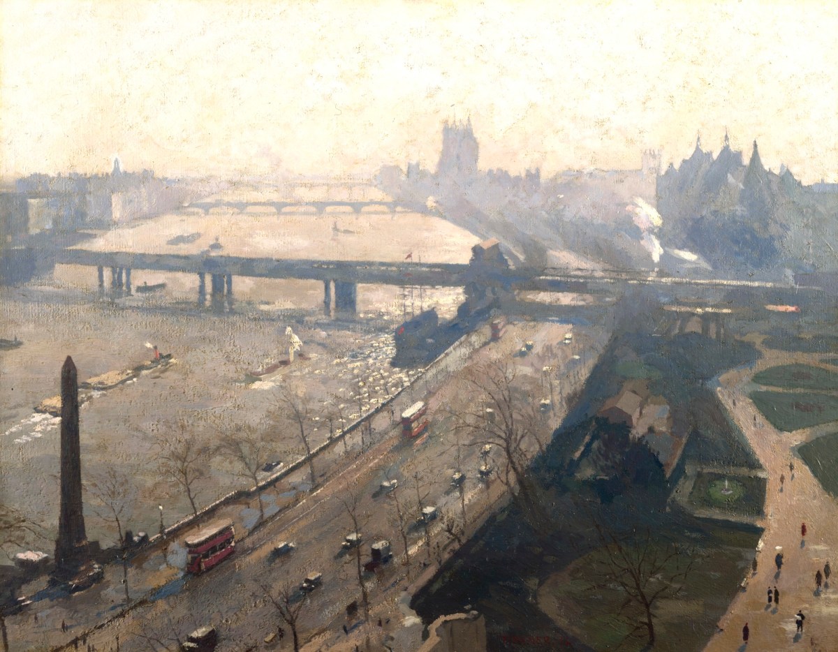Donald Chisholm Towner, The Embankment, Westminster