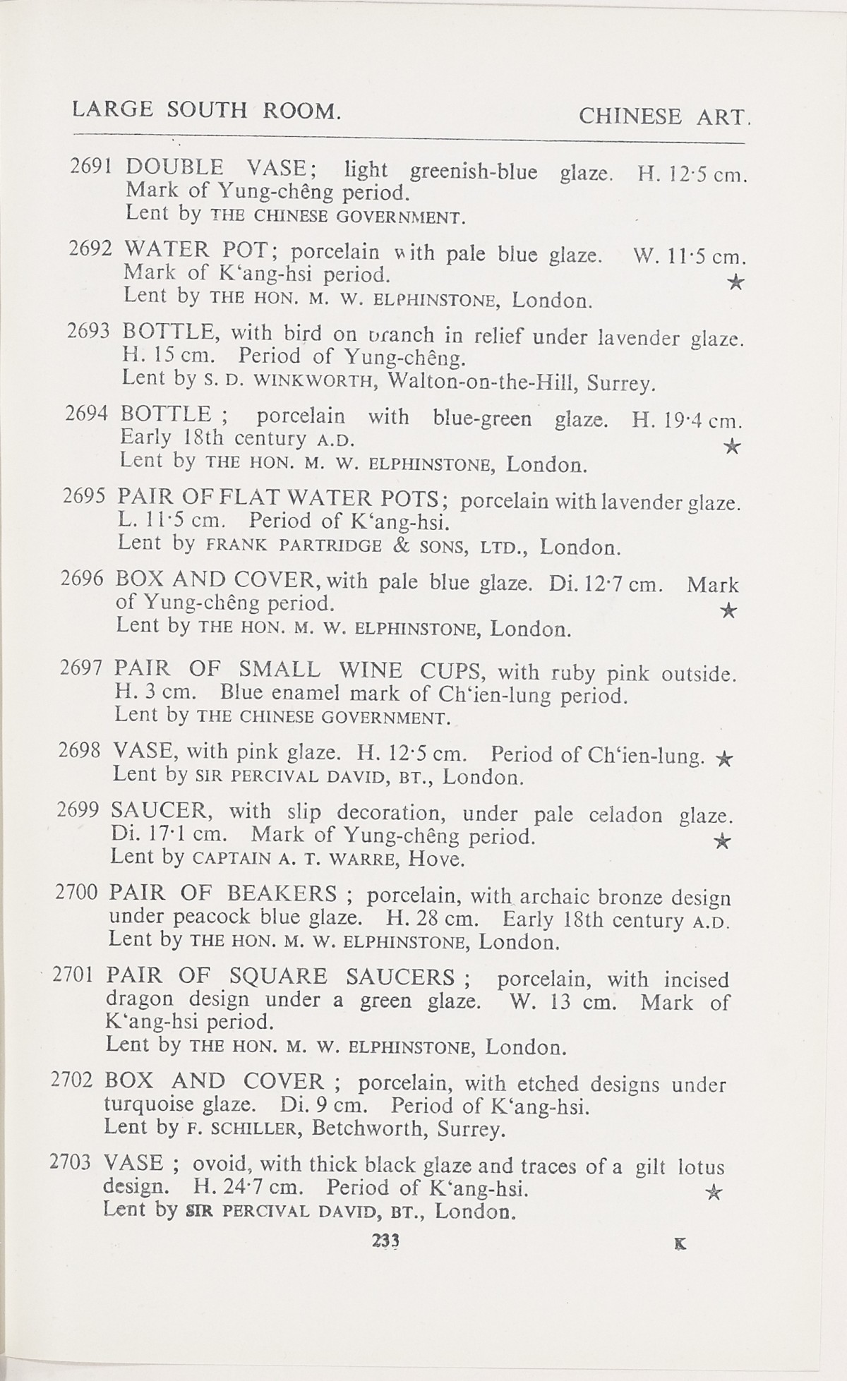 Page 261 of 1935-36 - International Exhibition of Chinese Art