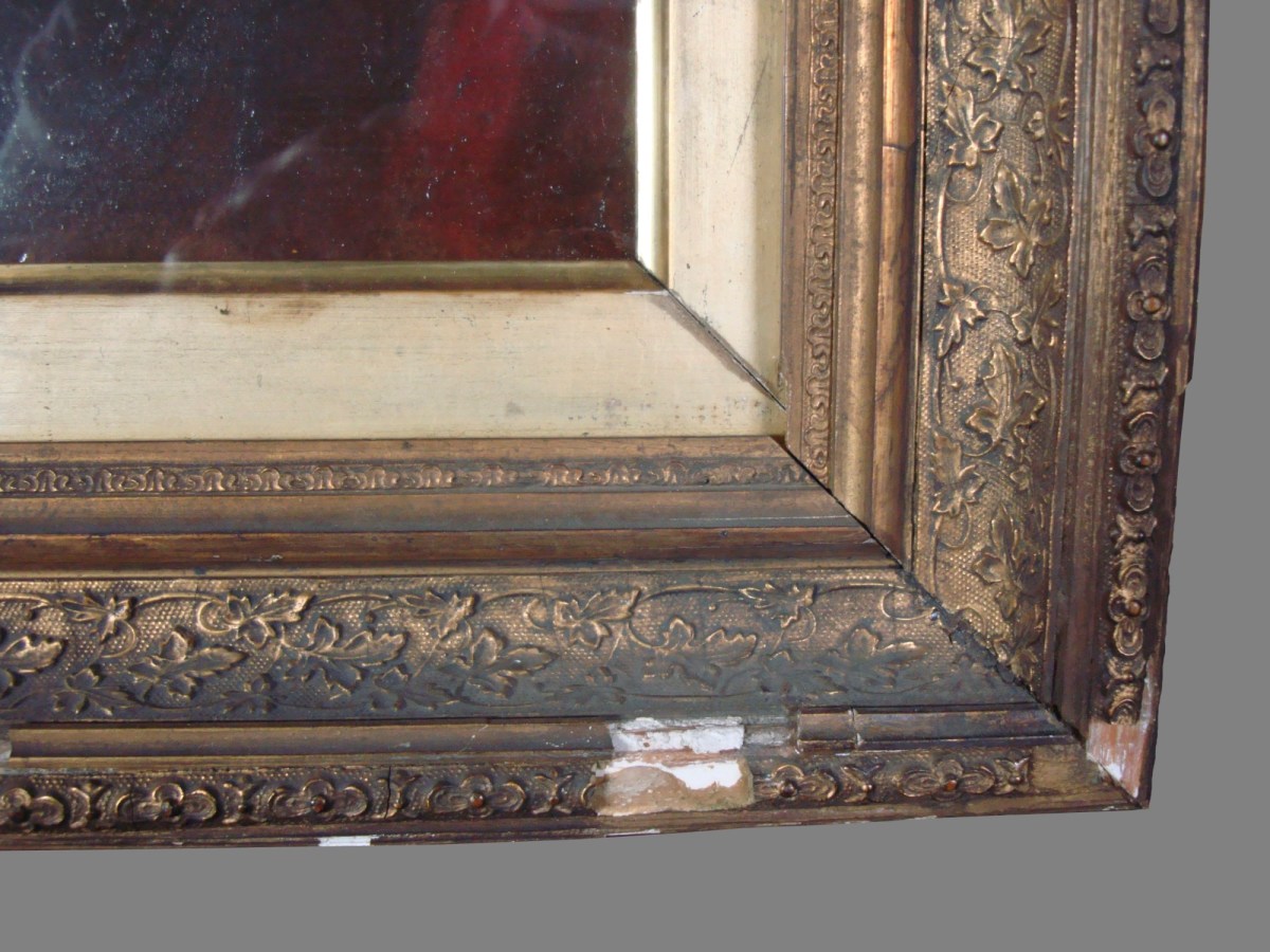 Unknown, Frame for William Etty RA 'Study of Male Nude'