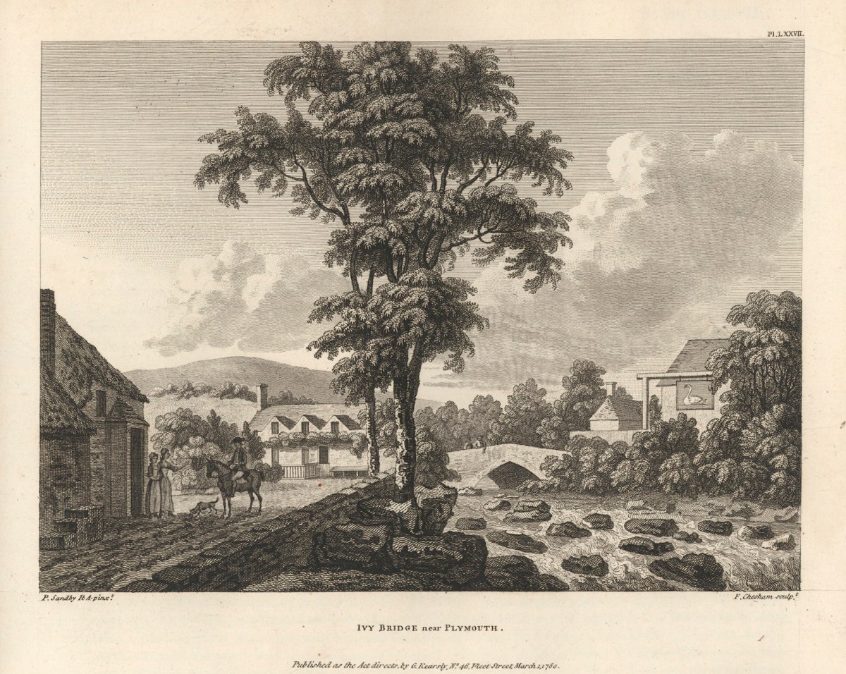 Paul Sandby RA, Ivy Bridge near Plymouth