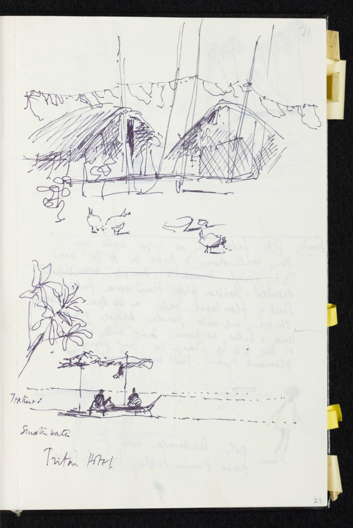 Sir Hugh Casson PRA, Sri Lanka sketchbook
