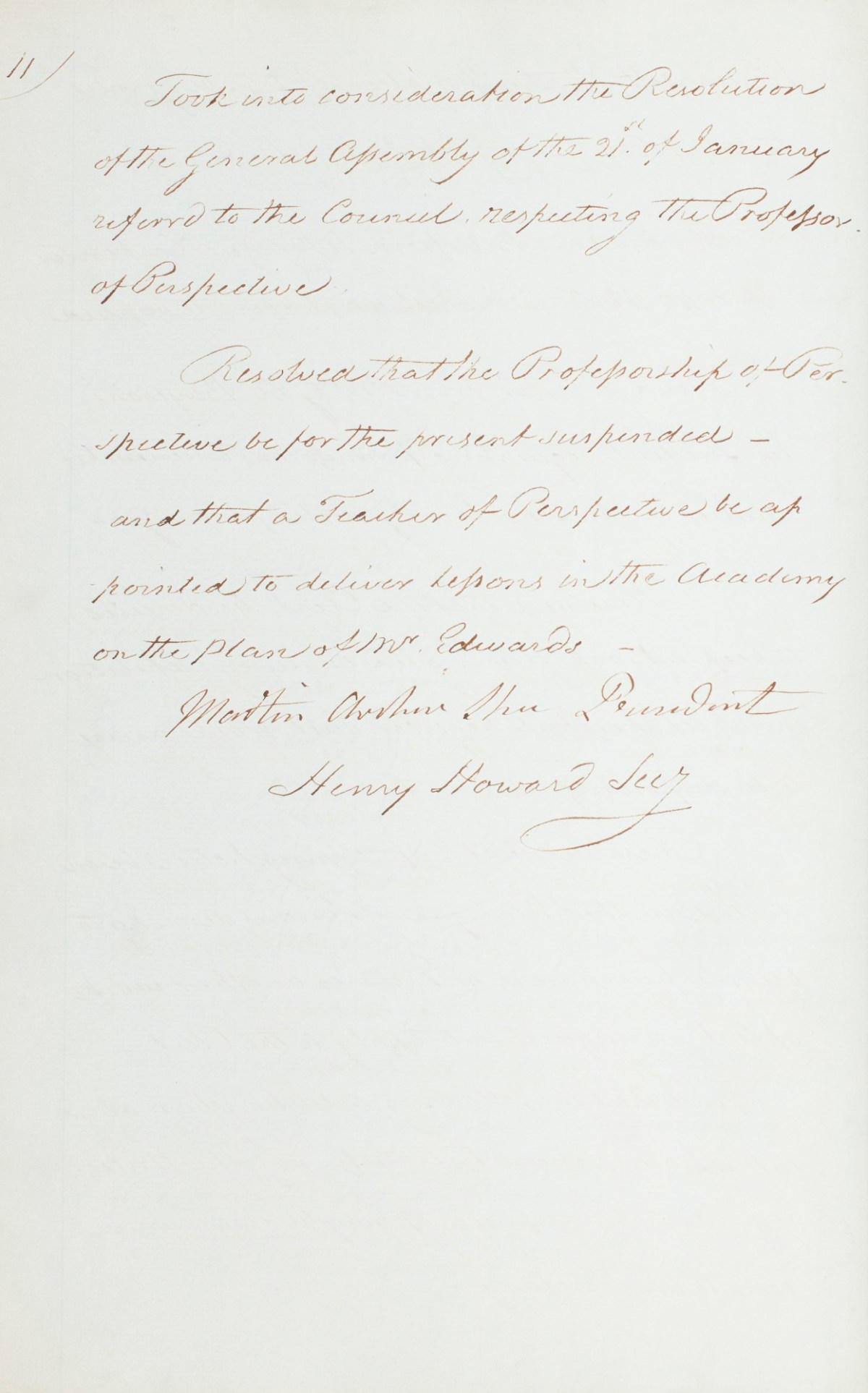 , Council minutes, vol. 9