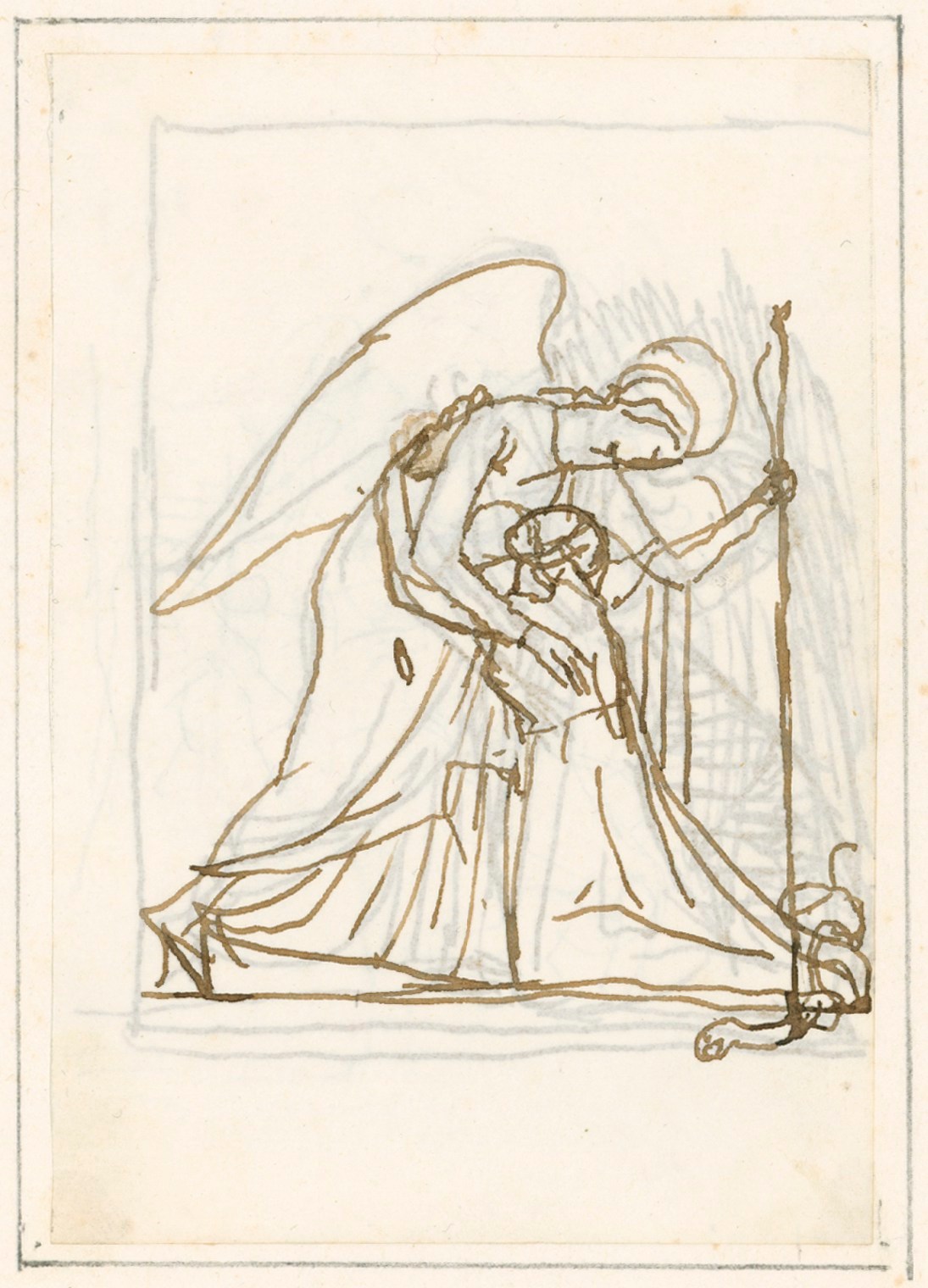 John Gibson RA, Preparatory sketch for a memorial monument