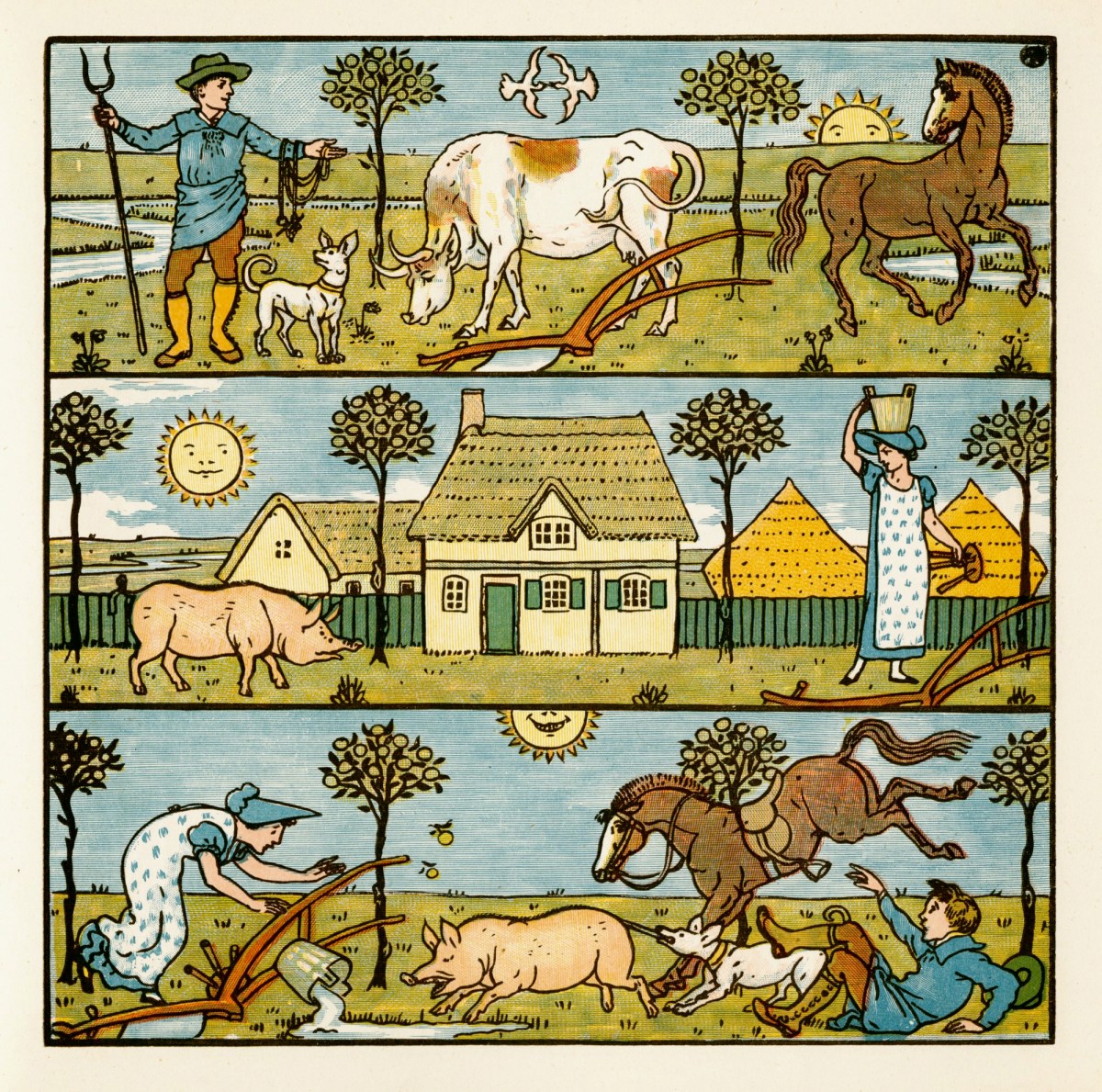 Walter Crane, 'The Little Disaster'