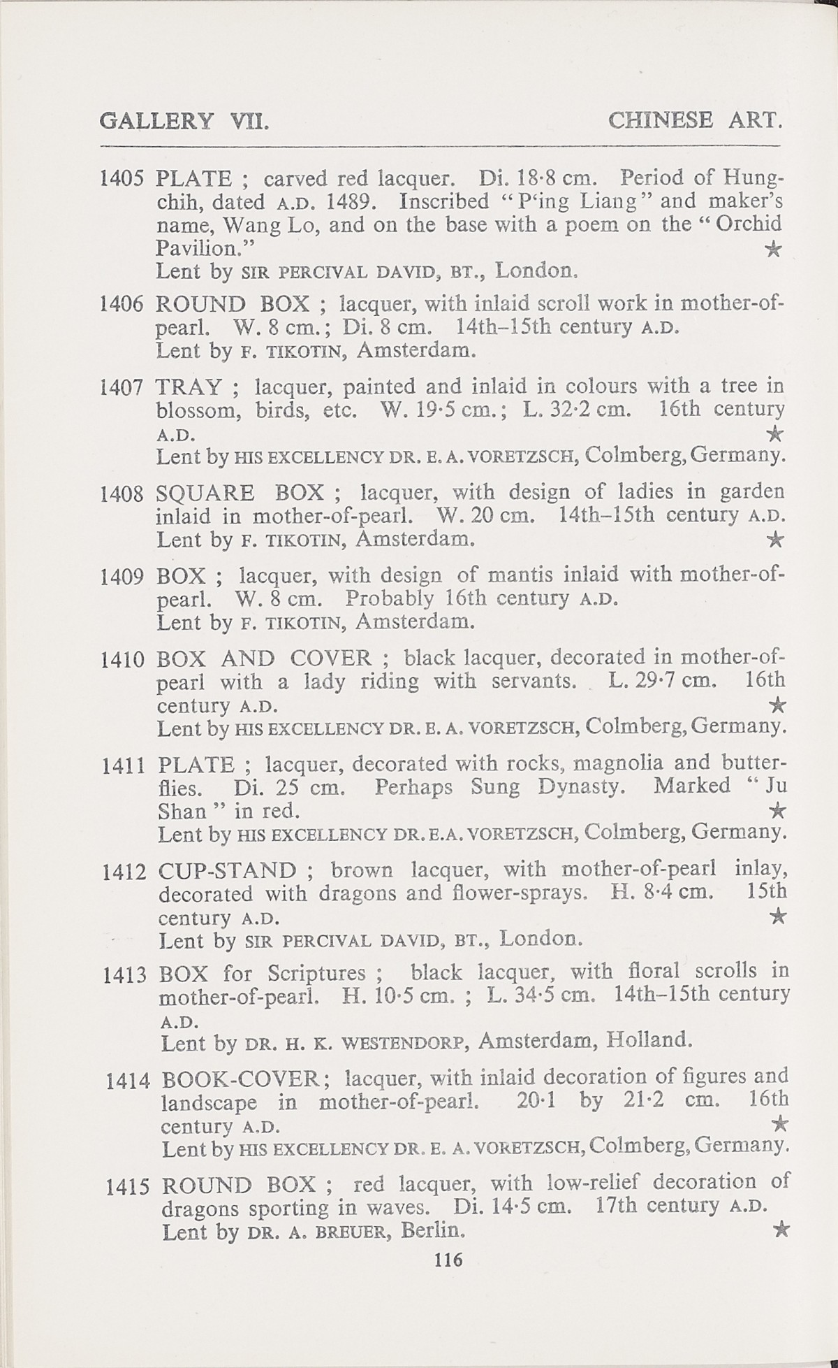Page 144 of 1935-36 - International Exhibition of Chinese Art