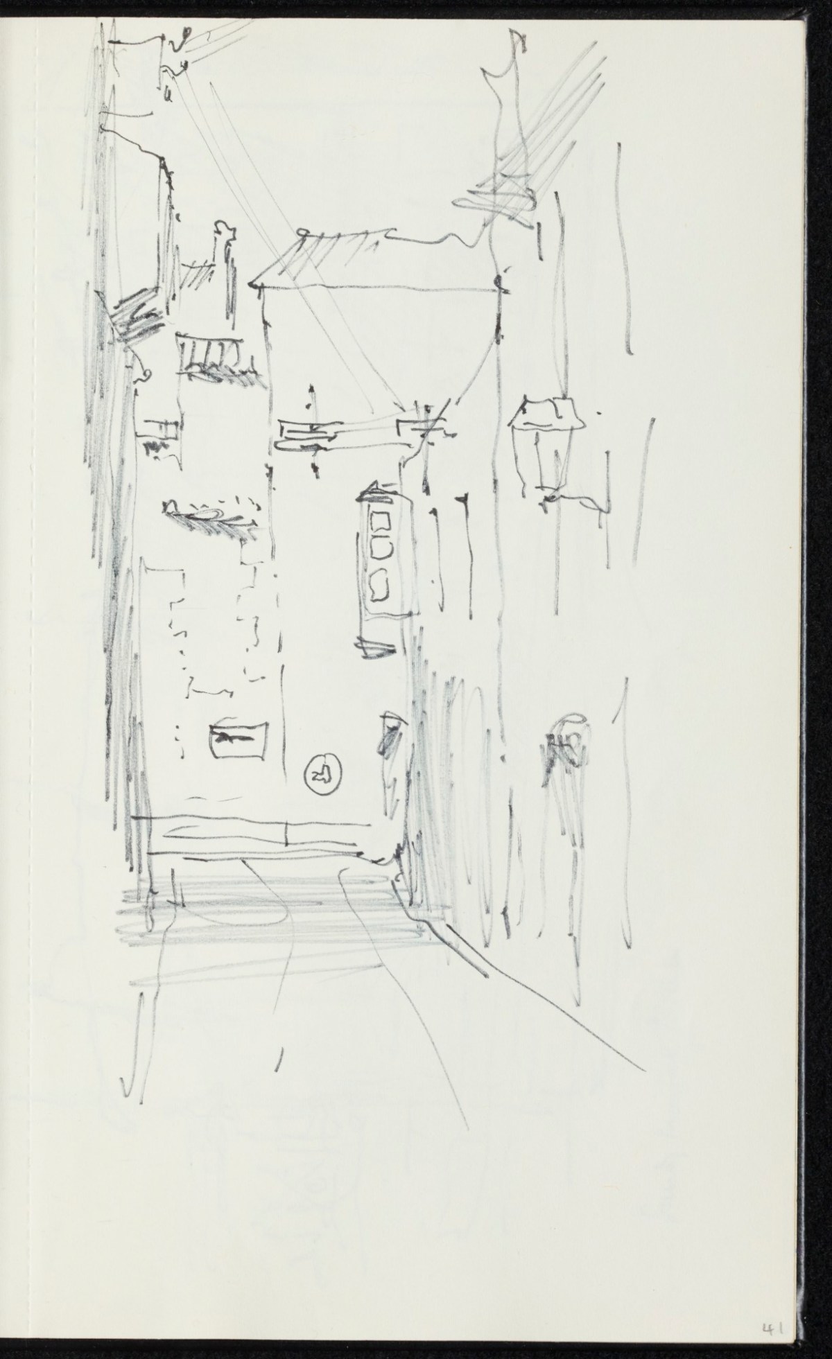 Sir Hugh Casson PRA, Majorca, Italy and Pembrokeshire sketchbook