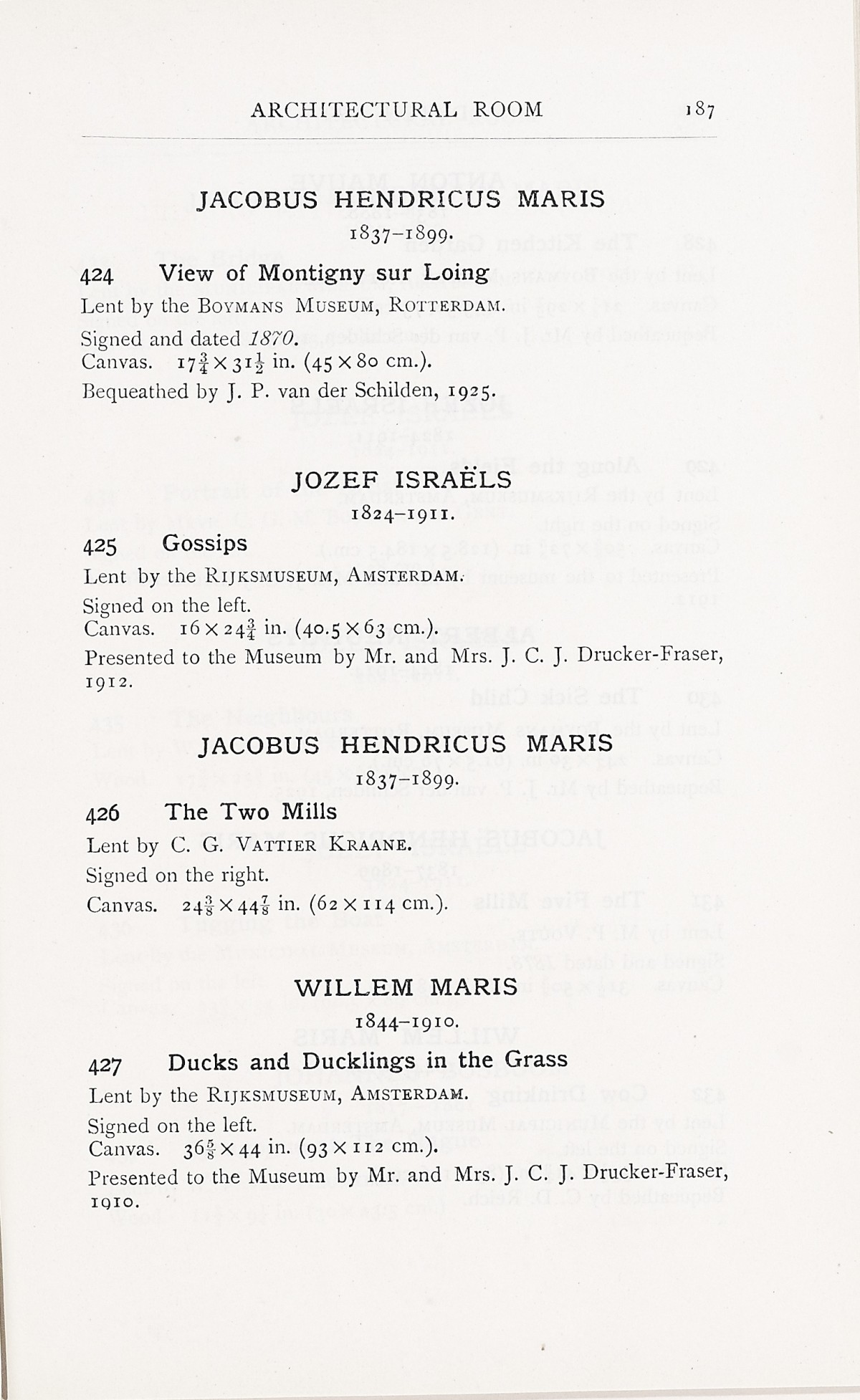 Page 191 of 1929 - Exhibition of Dutch Art 1450-1900