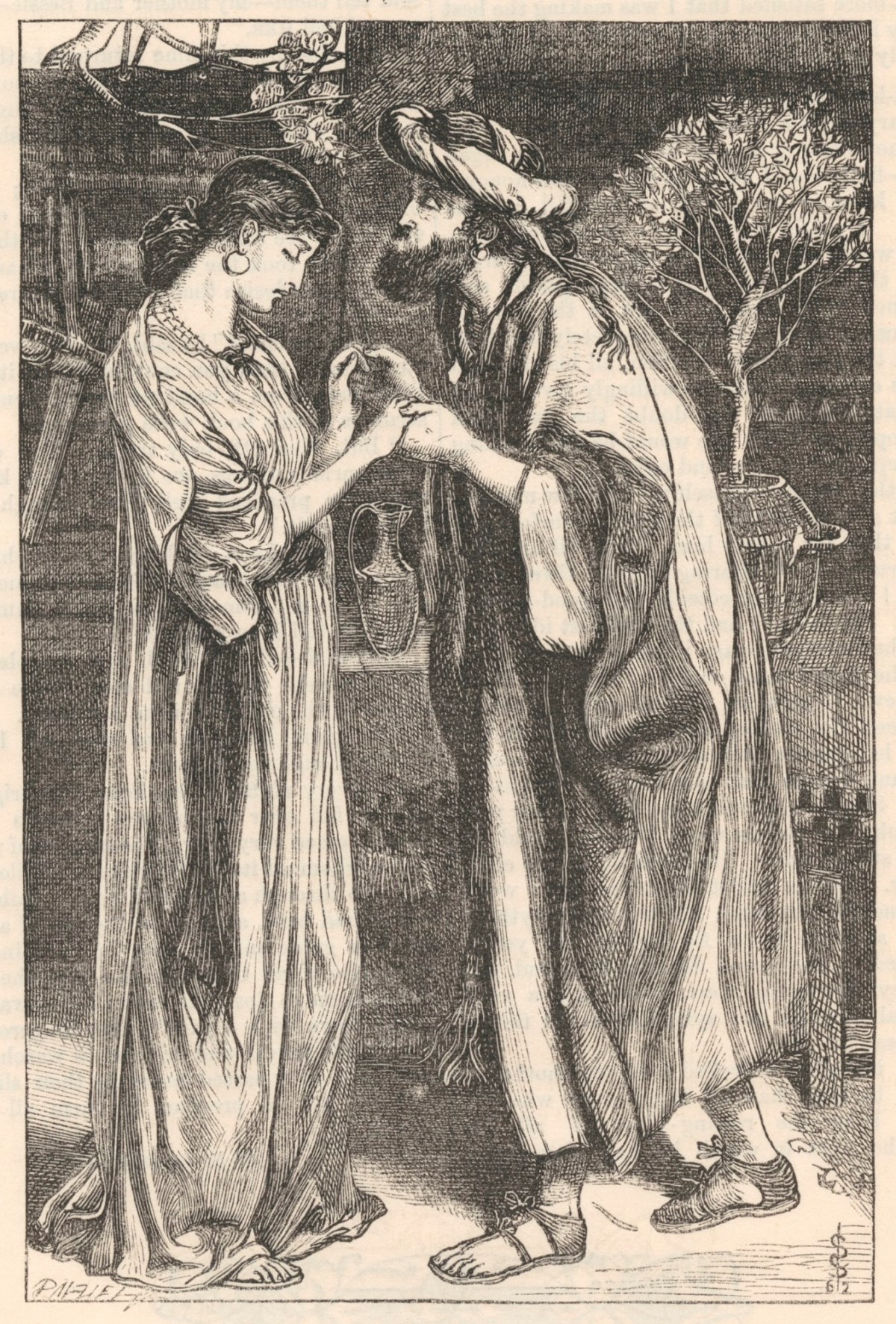 Simeon Solomon, The Veiled Bride