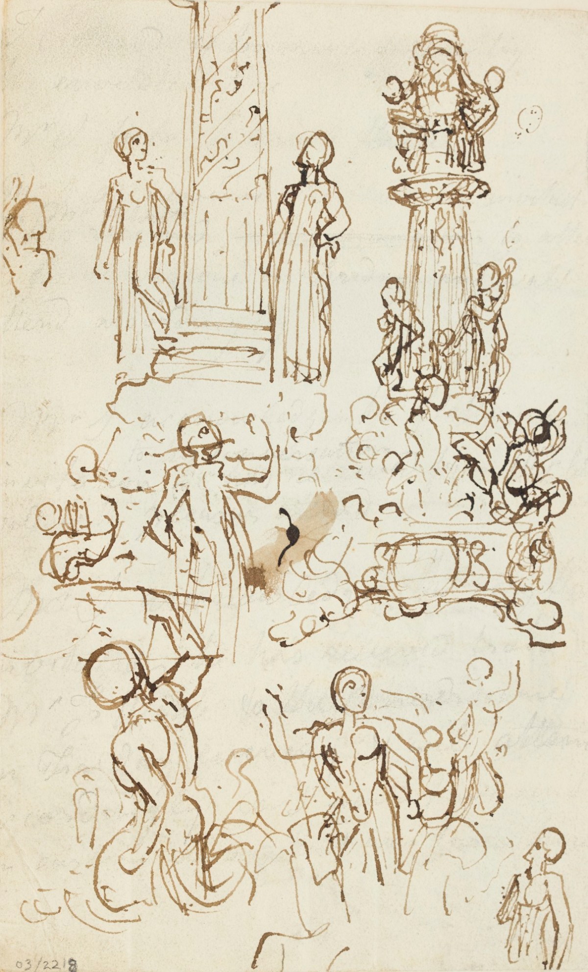 Thomas Stothard RA, Designs for a monument