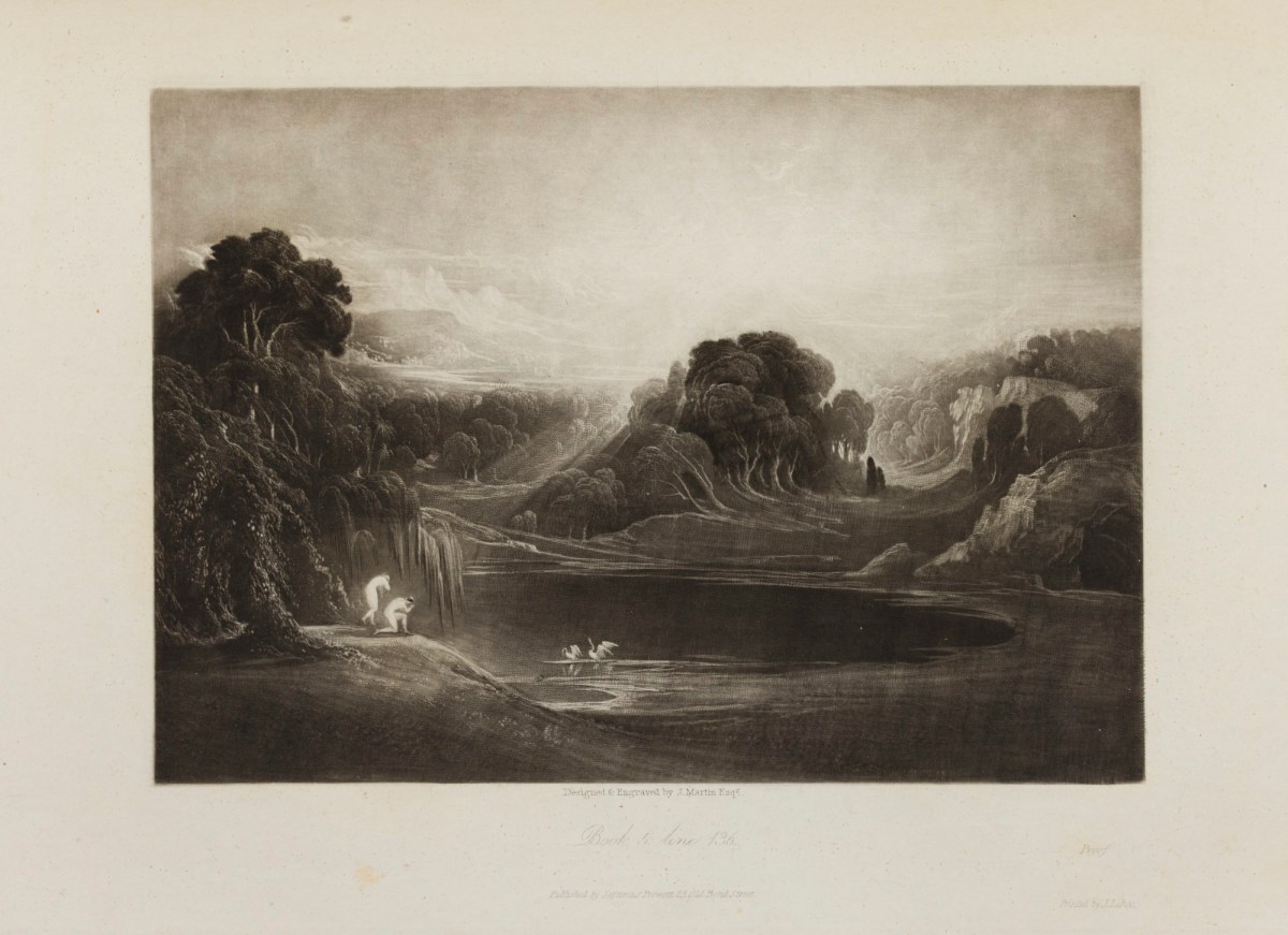 John Martin, Adam and Eve praying