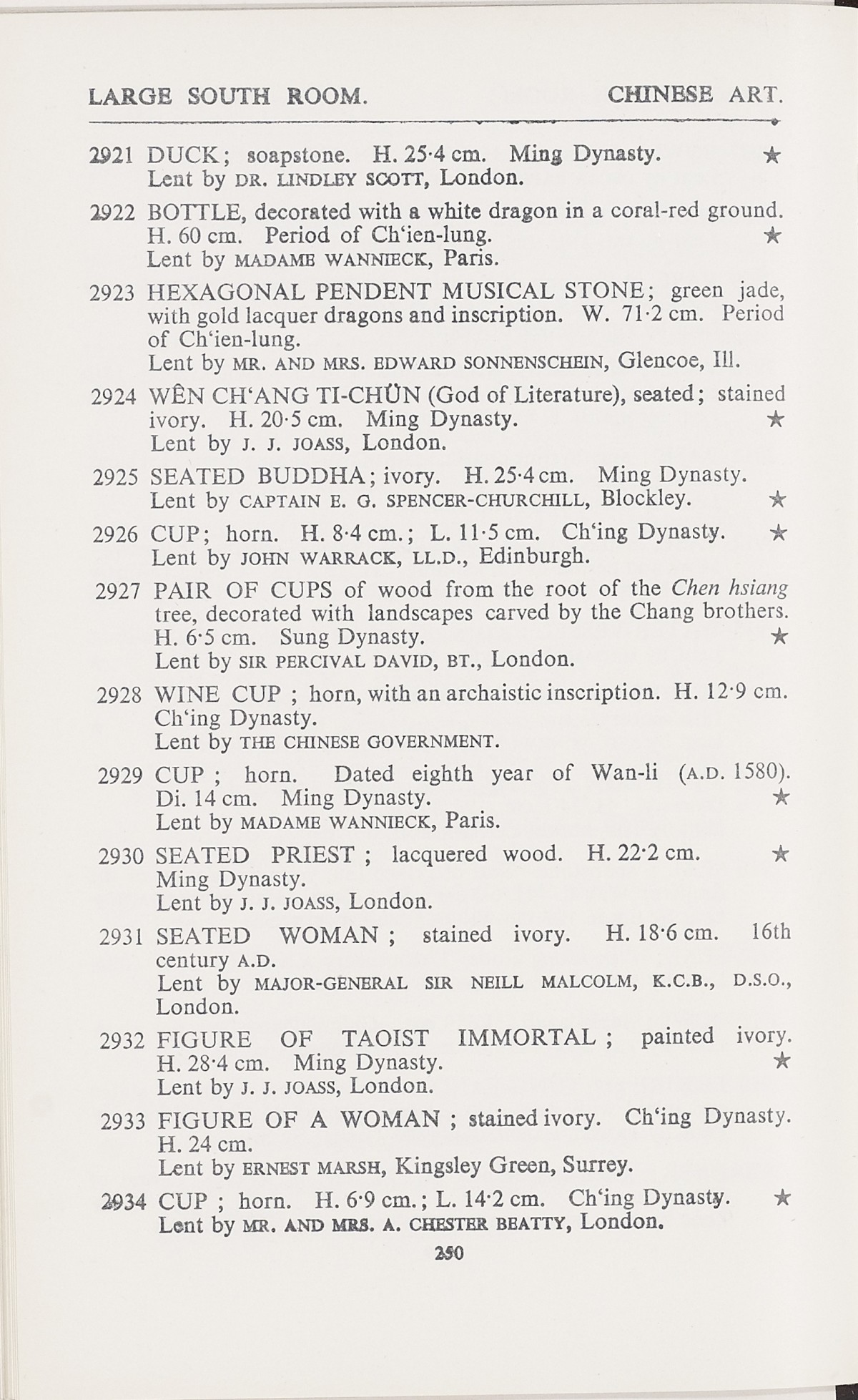 Page 278 of 1935-36 - International Exhibition of Chinese Art