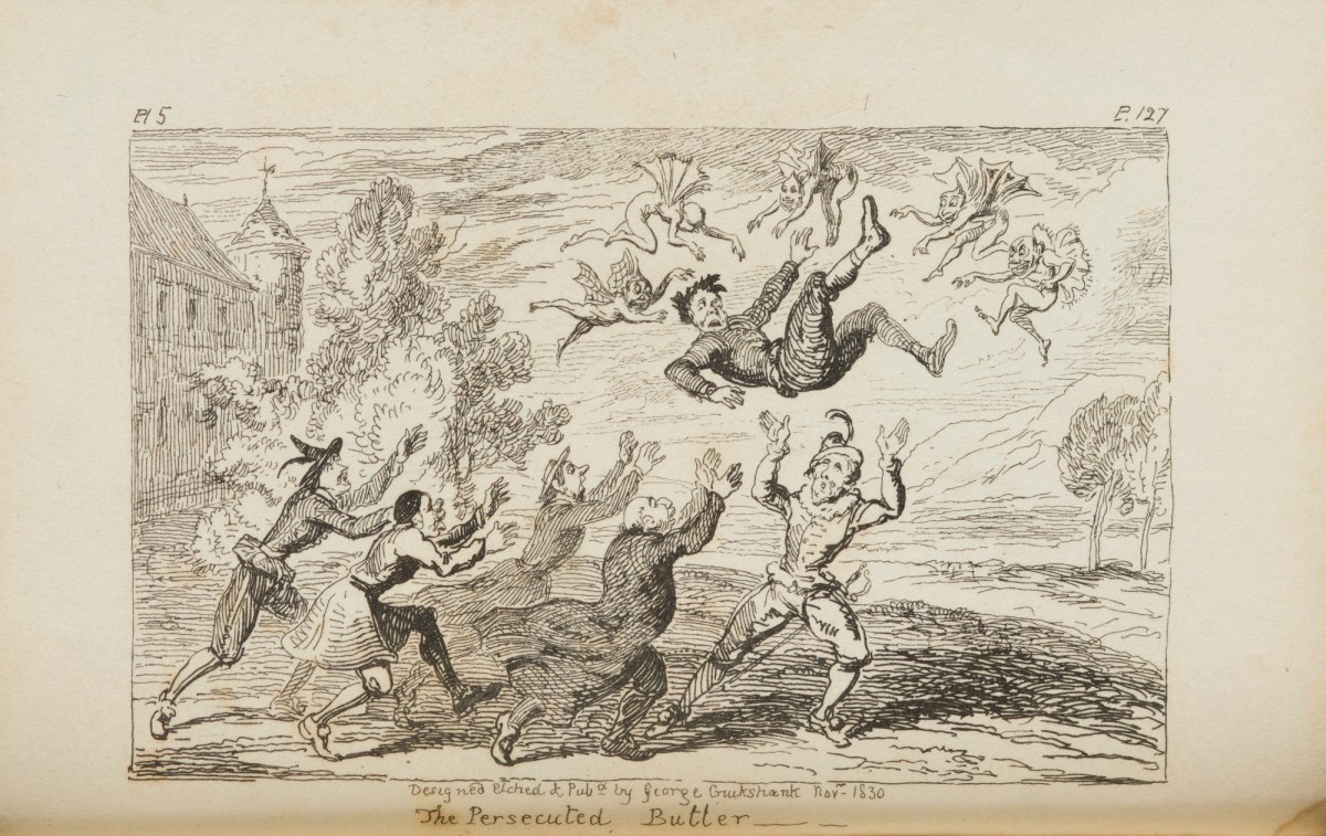 George Cruikshank, The Persecuted Butler