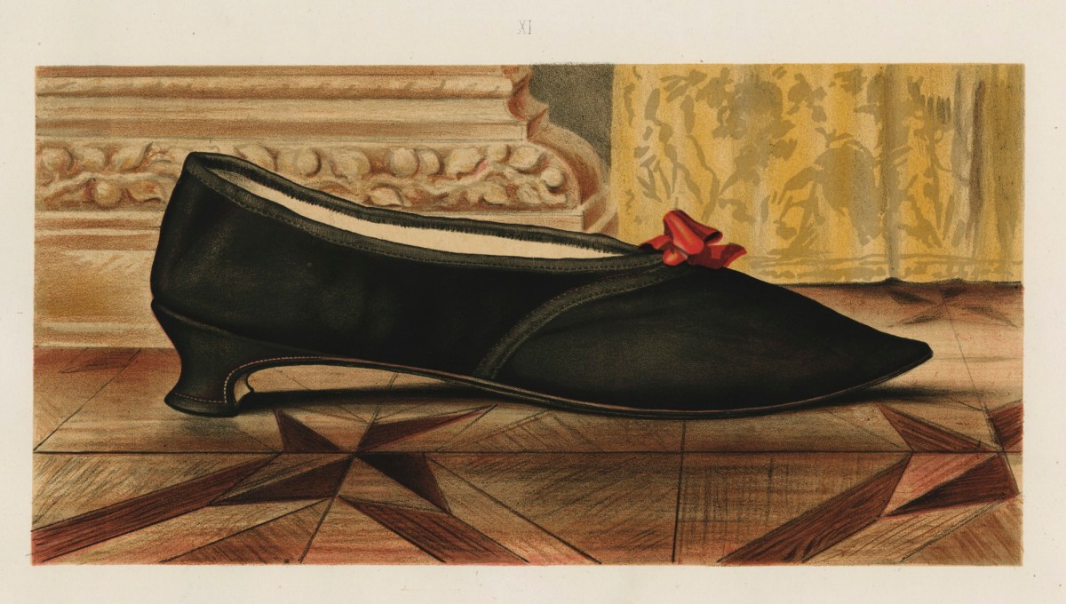 Unidentified artist, Ladies' Old-Fashioned Shoes By T. Watson Greig Of Glencarse A Vice-President of the Literary and Antiquarian Society of Perthshire, &c., &c. With Eleven Illustrations from Originals in his Collection
