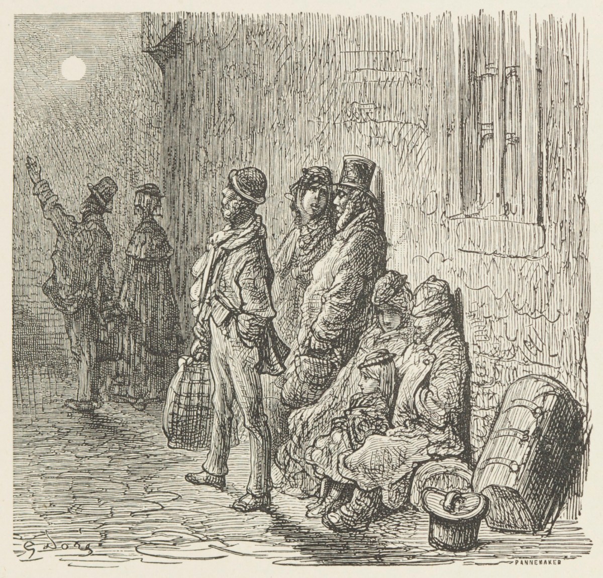 Gustave Doré, Provicials in Search of Lodgings