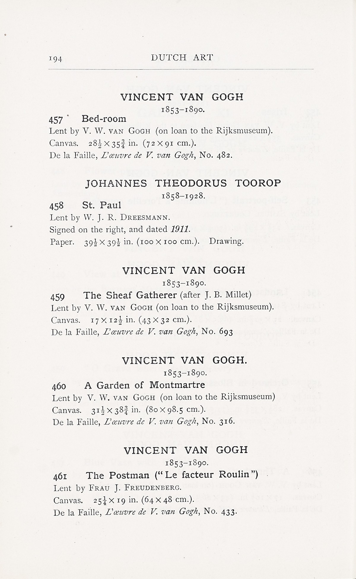 Page 198 of 1929 - Exhibition of Dutch Art 1450-1900