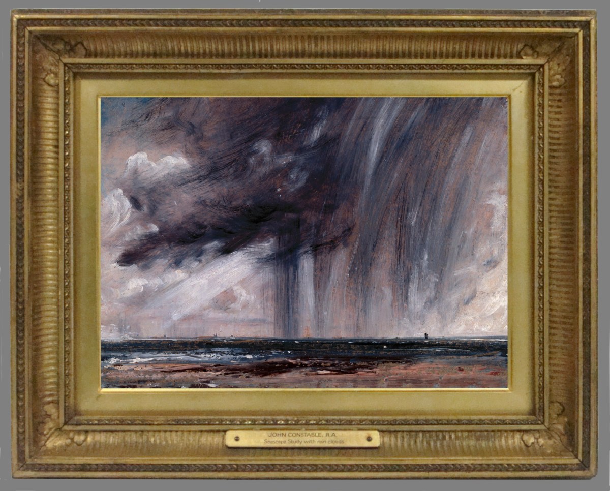Unknown, Frame for John Constable RA 'Rainstorm over the Sea'