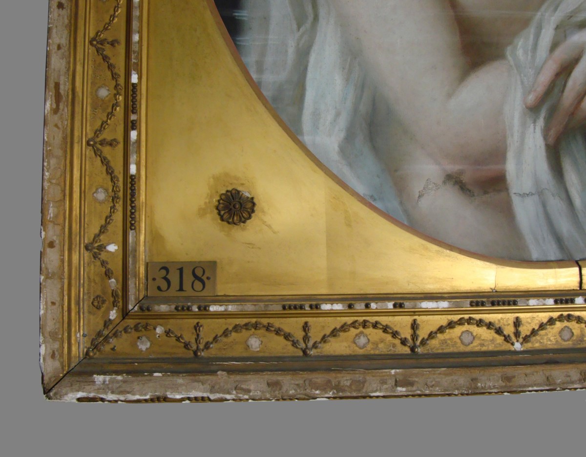 Unknown, Frame for William Hoare RA 'Preparing for the Bath'