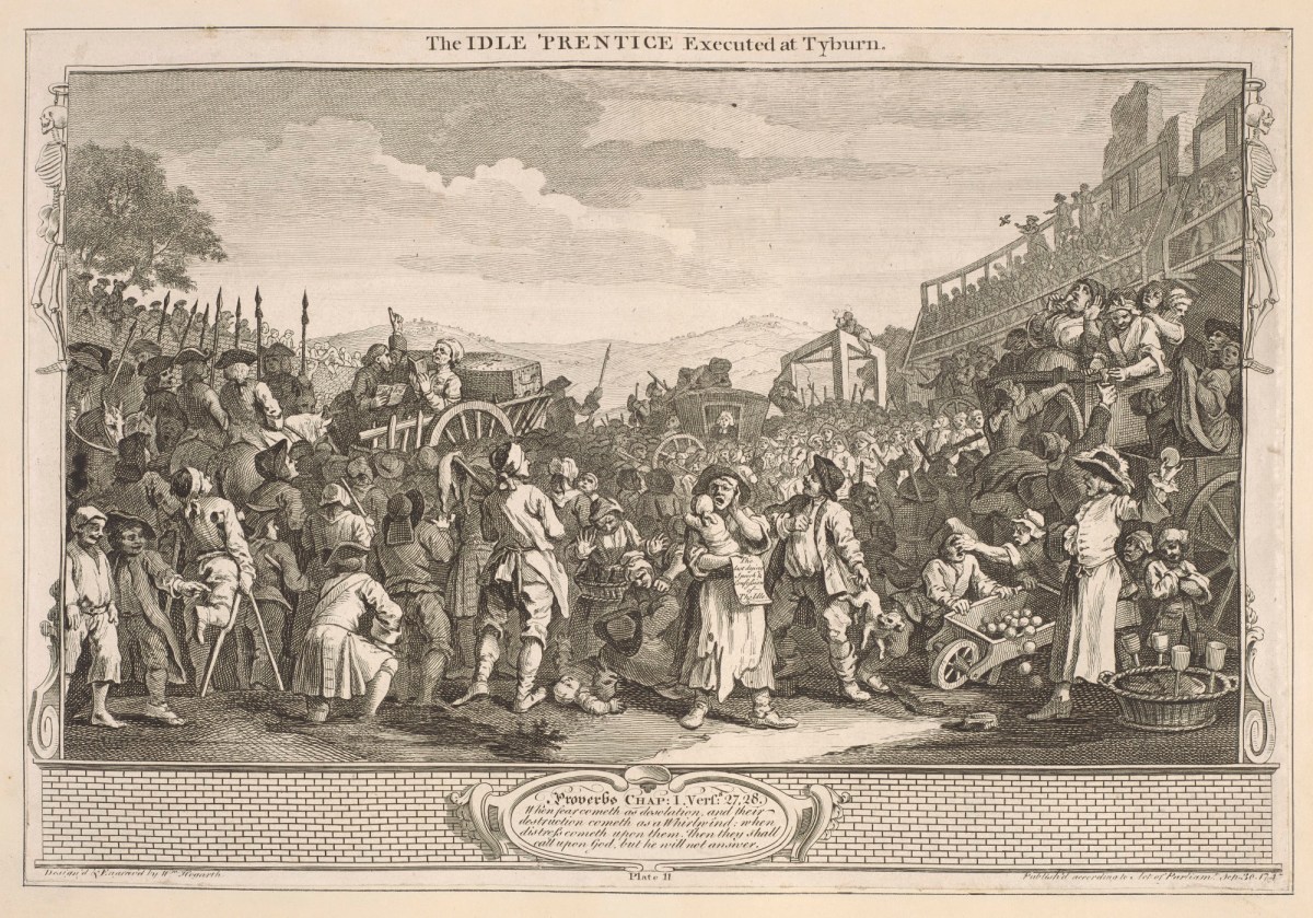 William Hogarth, Industry and Idleness, plate 11