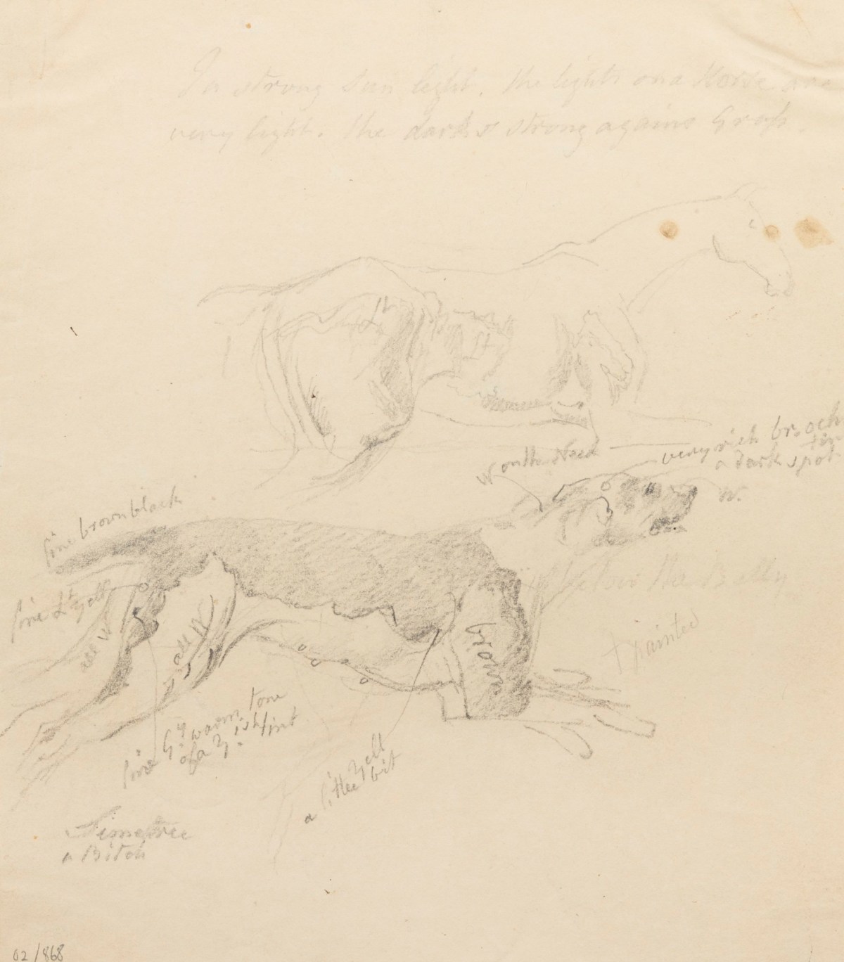 Philip Reinagle RA, A horse and a dog