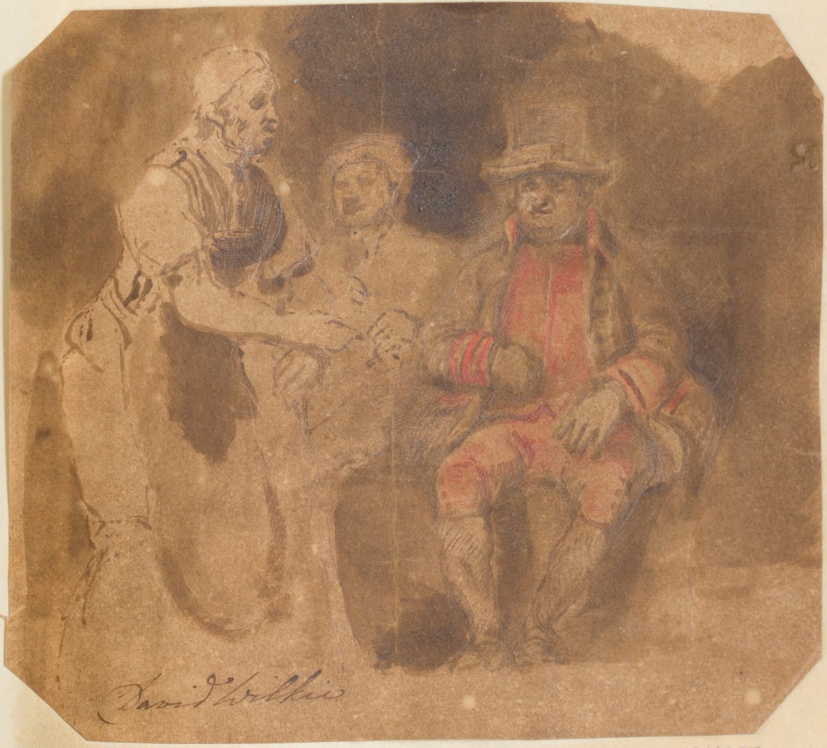 Sir David Wilkie RA, Three figures