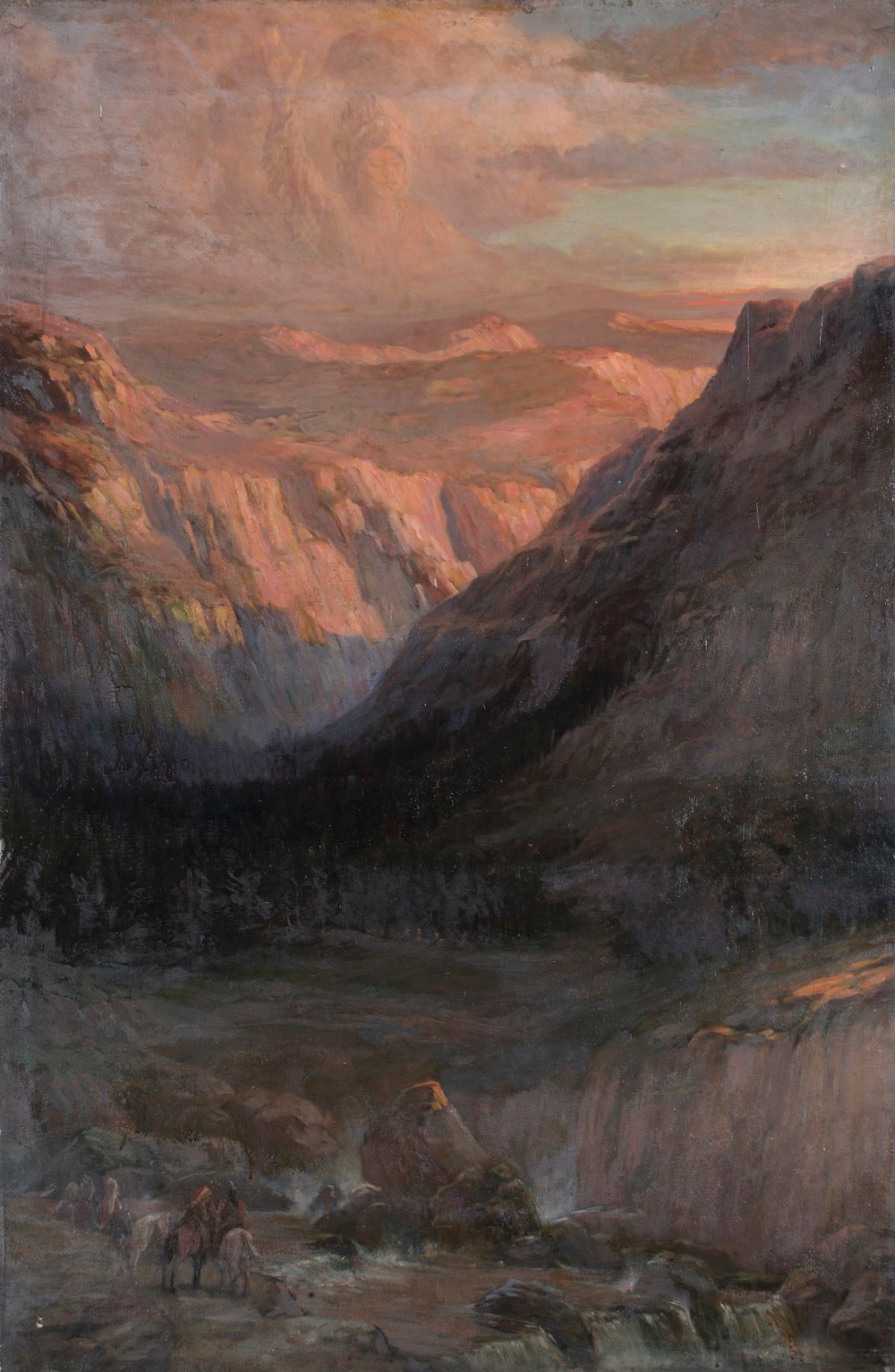 Arthur George Walker RA, Mountain Landscape