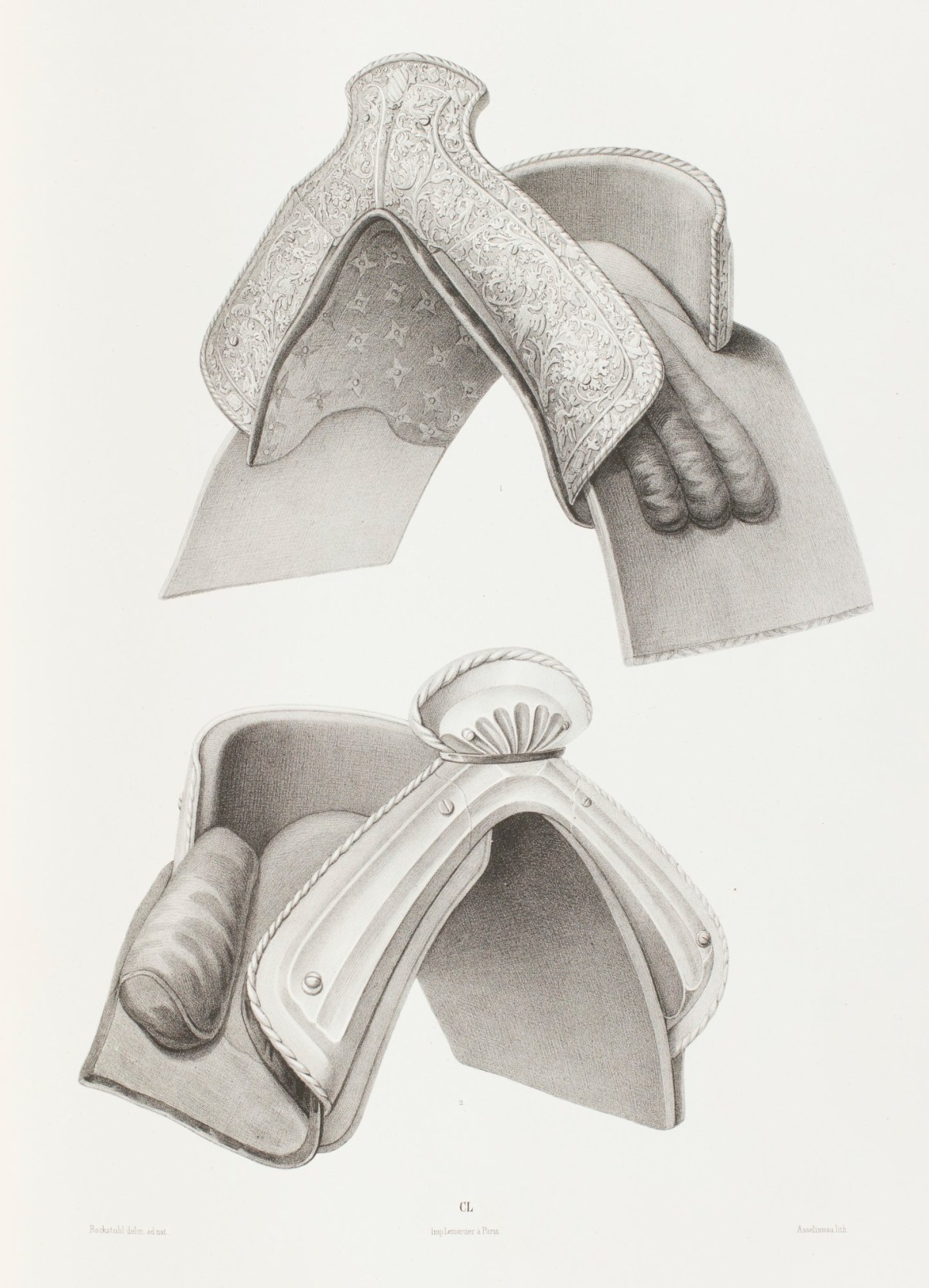 Alois Gustav Rockstuhl, 16th-century Italian and German saddles