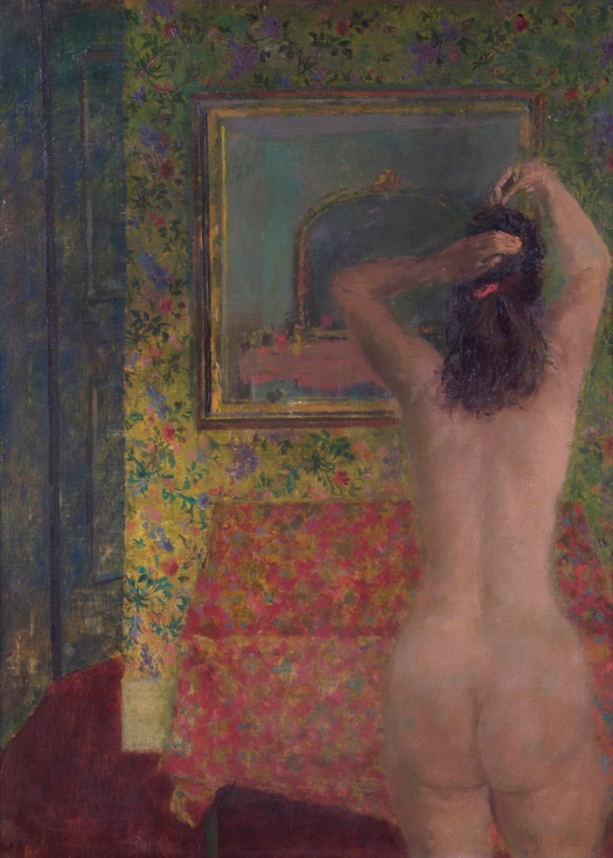 James Fitton RA, Room with Figure