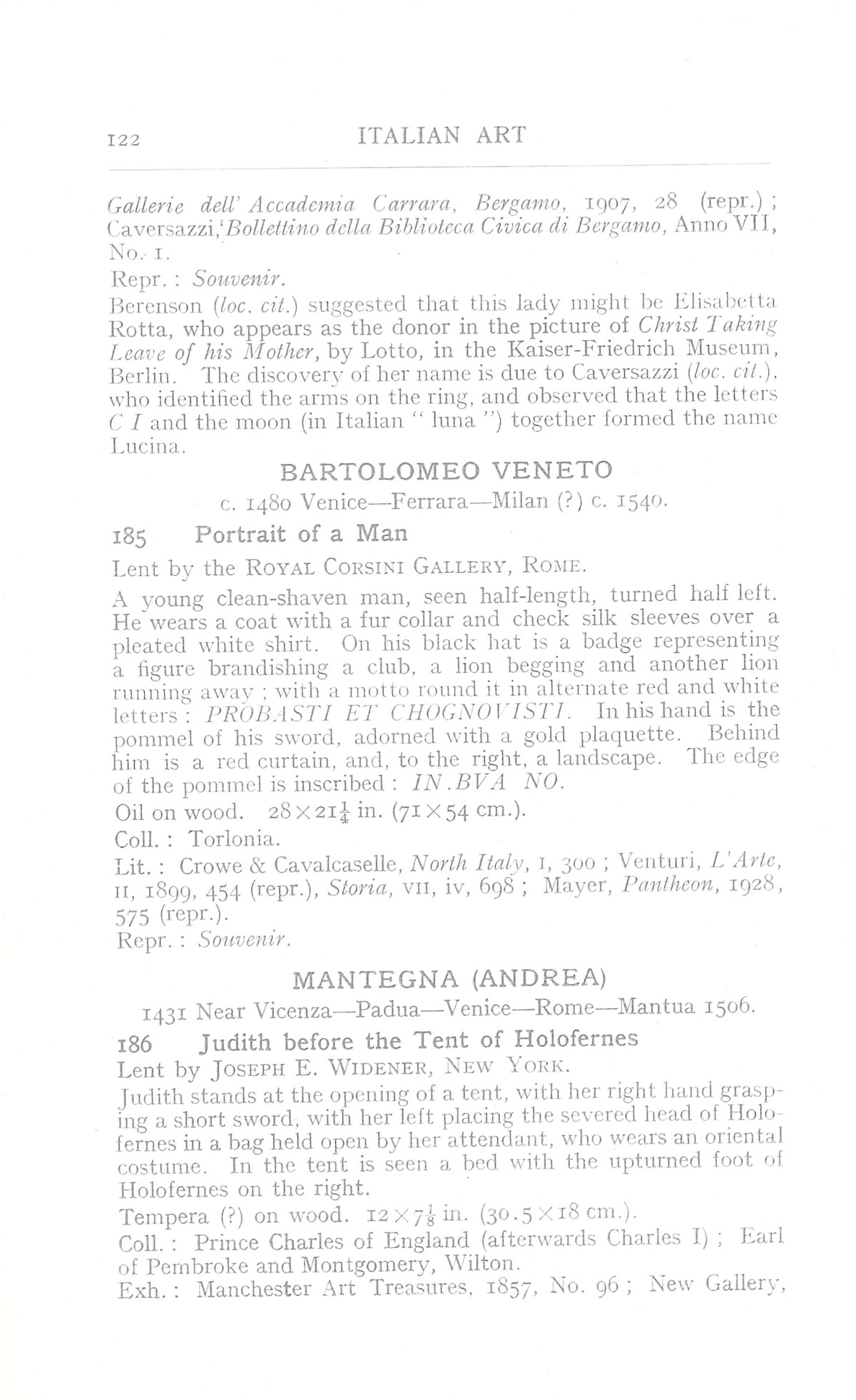 Page 126 of 1930 - Exhibition of Italian Art 1200-1900