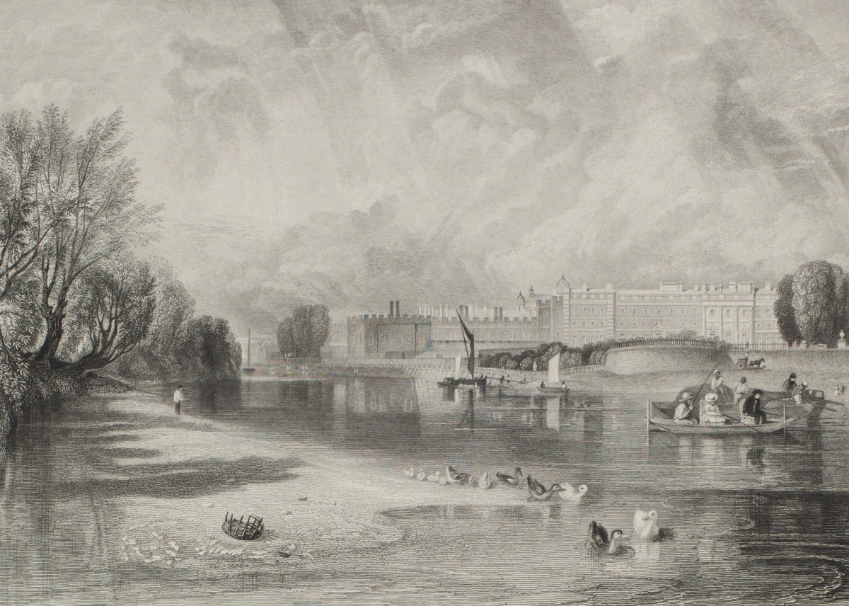 J.M.W. Turner RA, Hampton Court Palace