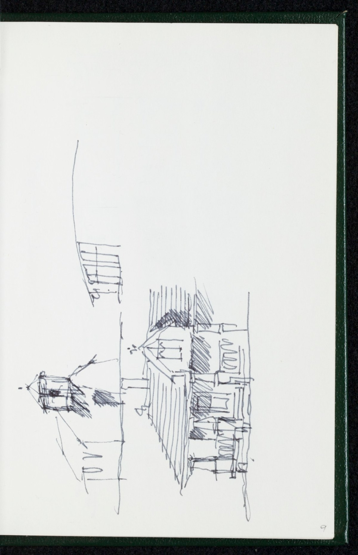 Sir Hugh Casson PRA, New England Connecticut sketchbook