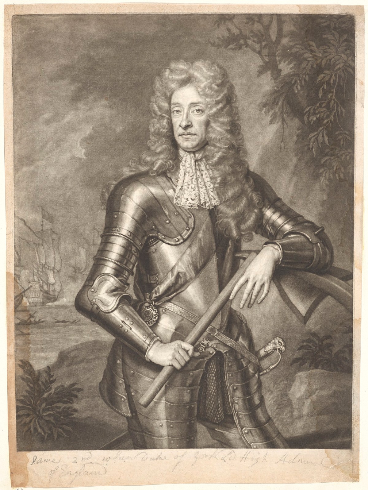 Sir Godfrey Kneller Bt., James II (when duke of York)