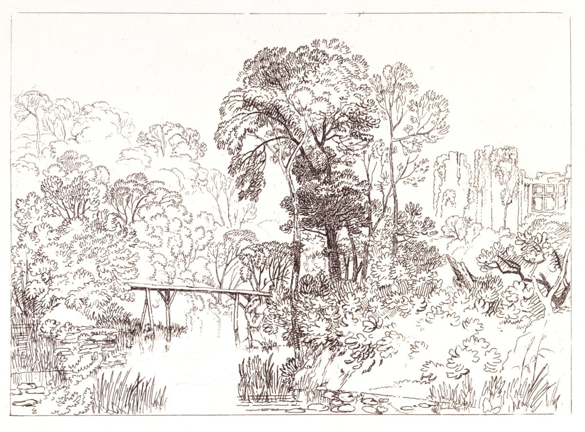 J.M.W. Turner RA, Berry Pomeroy Castle