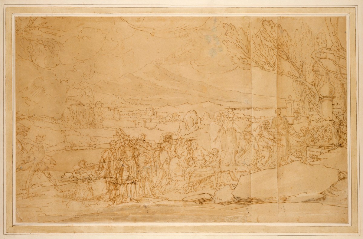 Cicero Discovering The Tomb Of Archimedes Works Of Art Ra Collection Royal Academy Of Arts